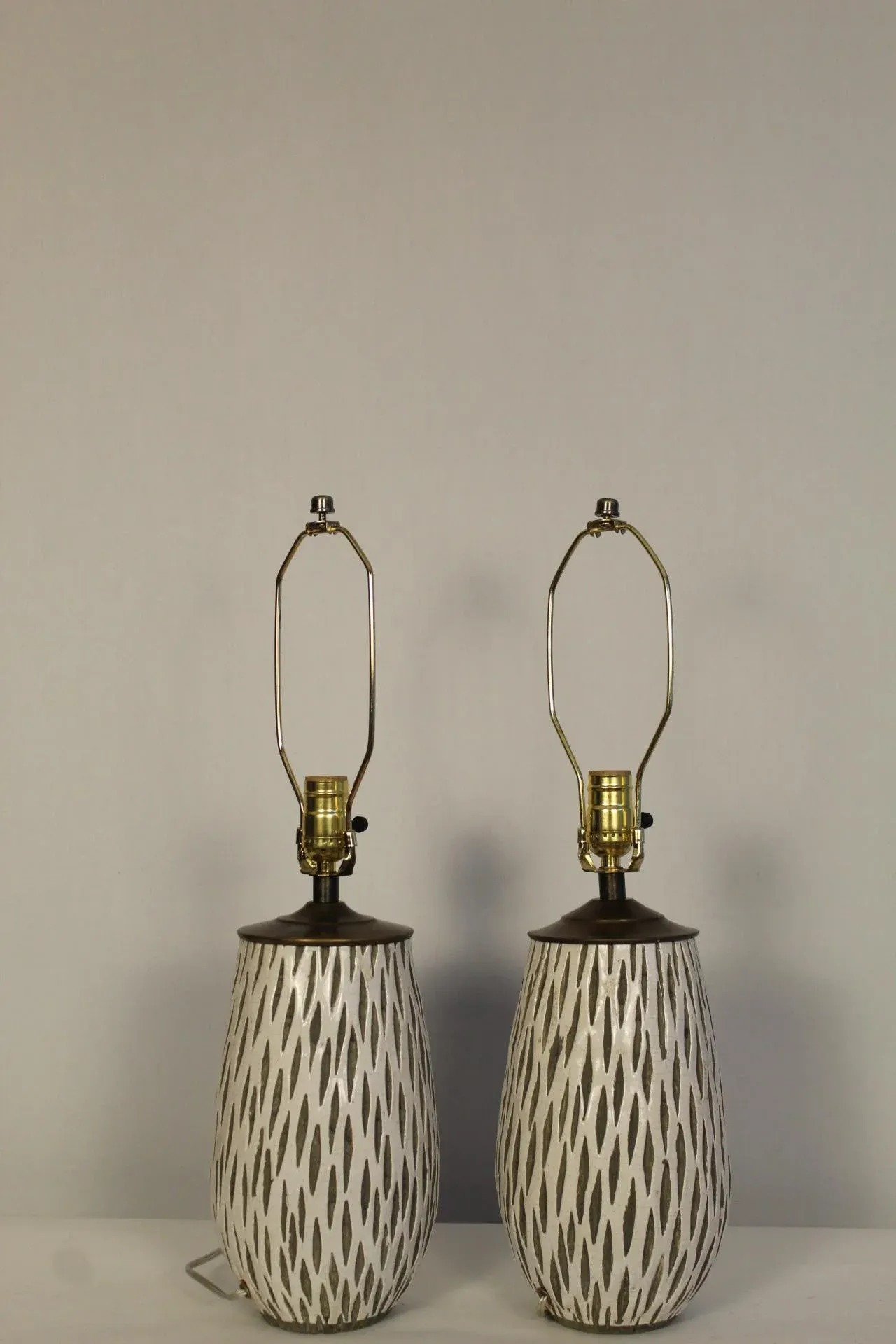 Mid 20th Century Carstens Influence Table Lamps - a Pair
