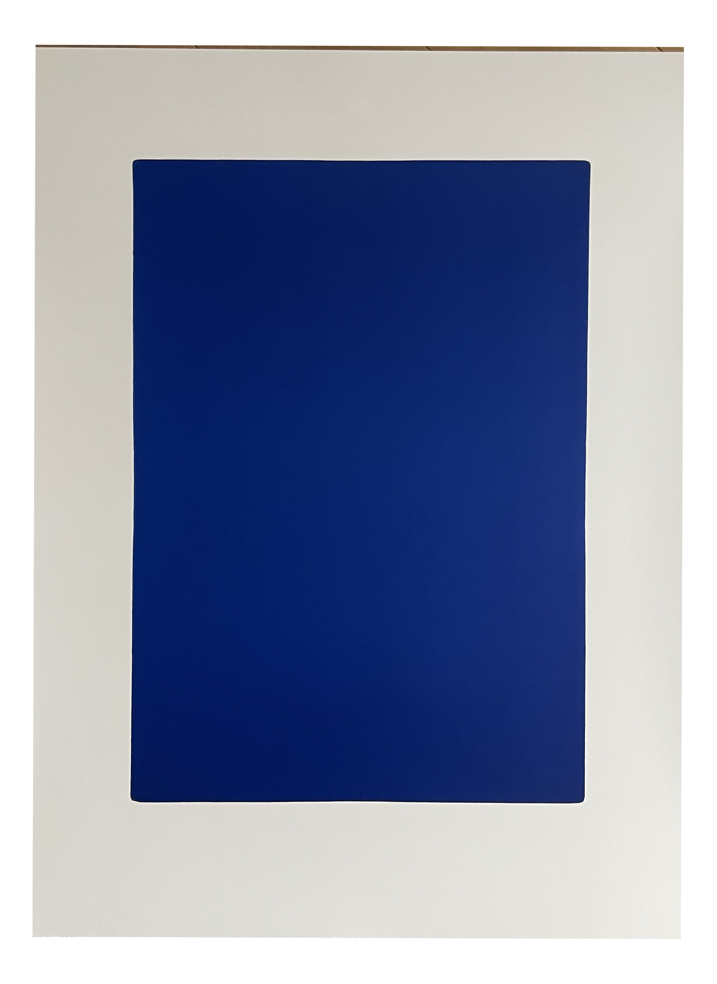 Yves Klein, California, 1961, Paper