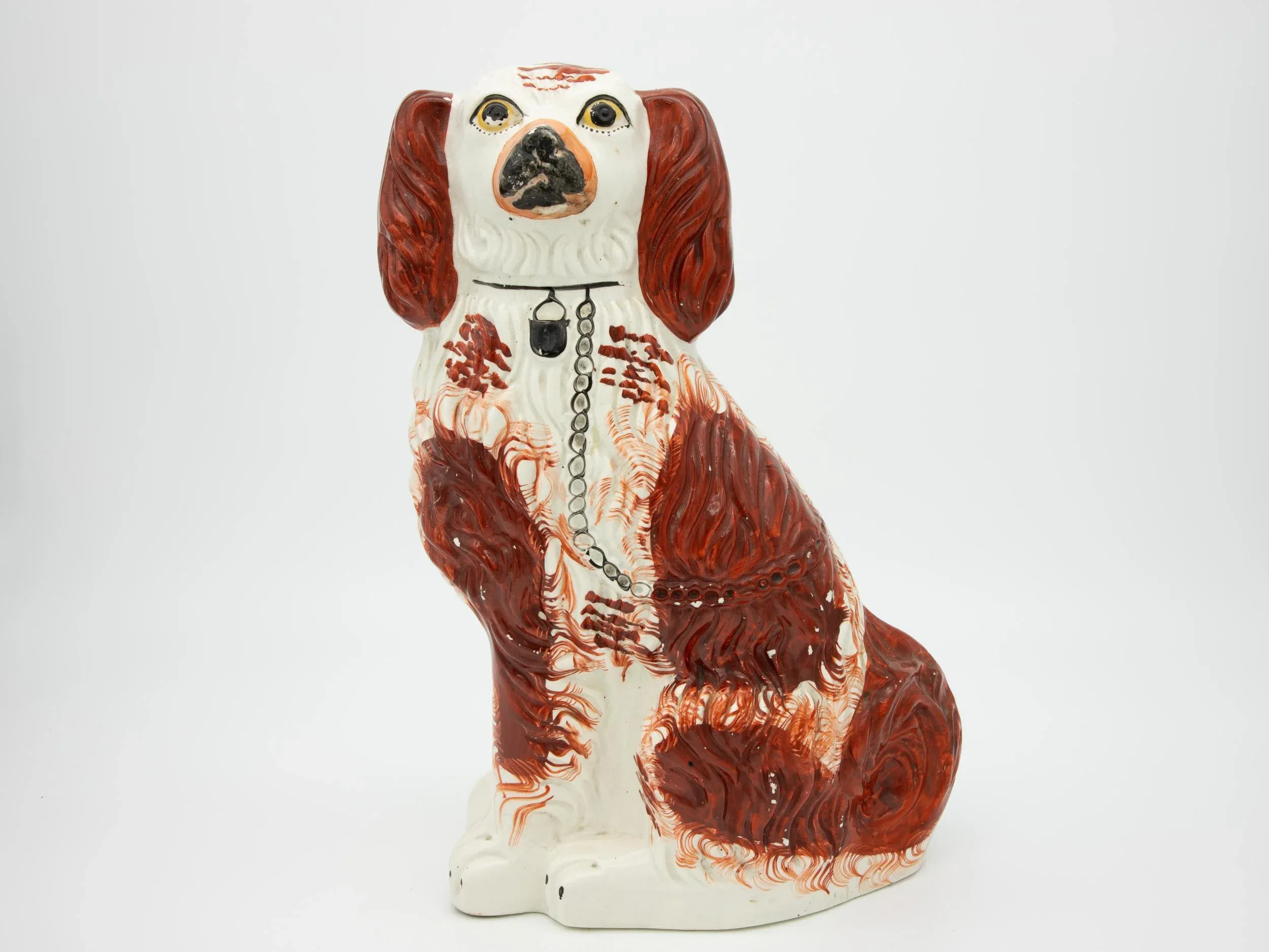 Vintage English Staffordshire Dog main image 2