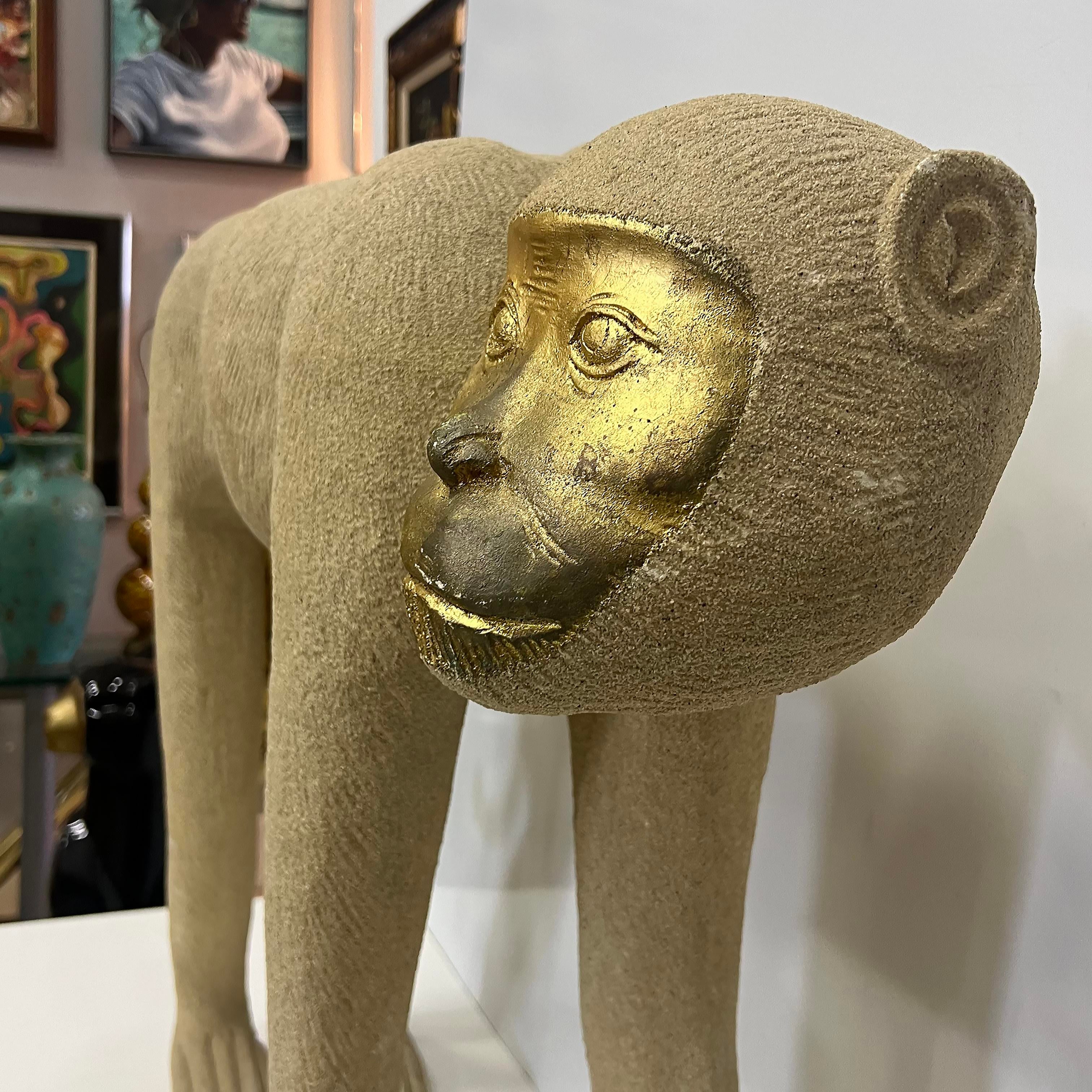 人気特価をすべて Size Life Vintage 1980s Accents Gilt With Sculpture Monkey Pop-Art アンティーク雑貨