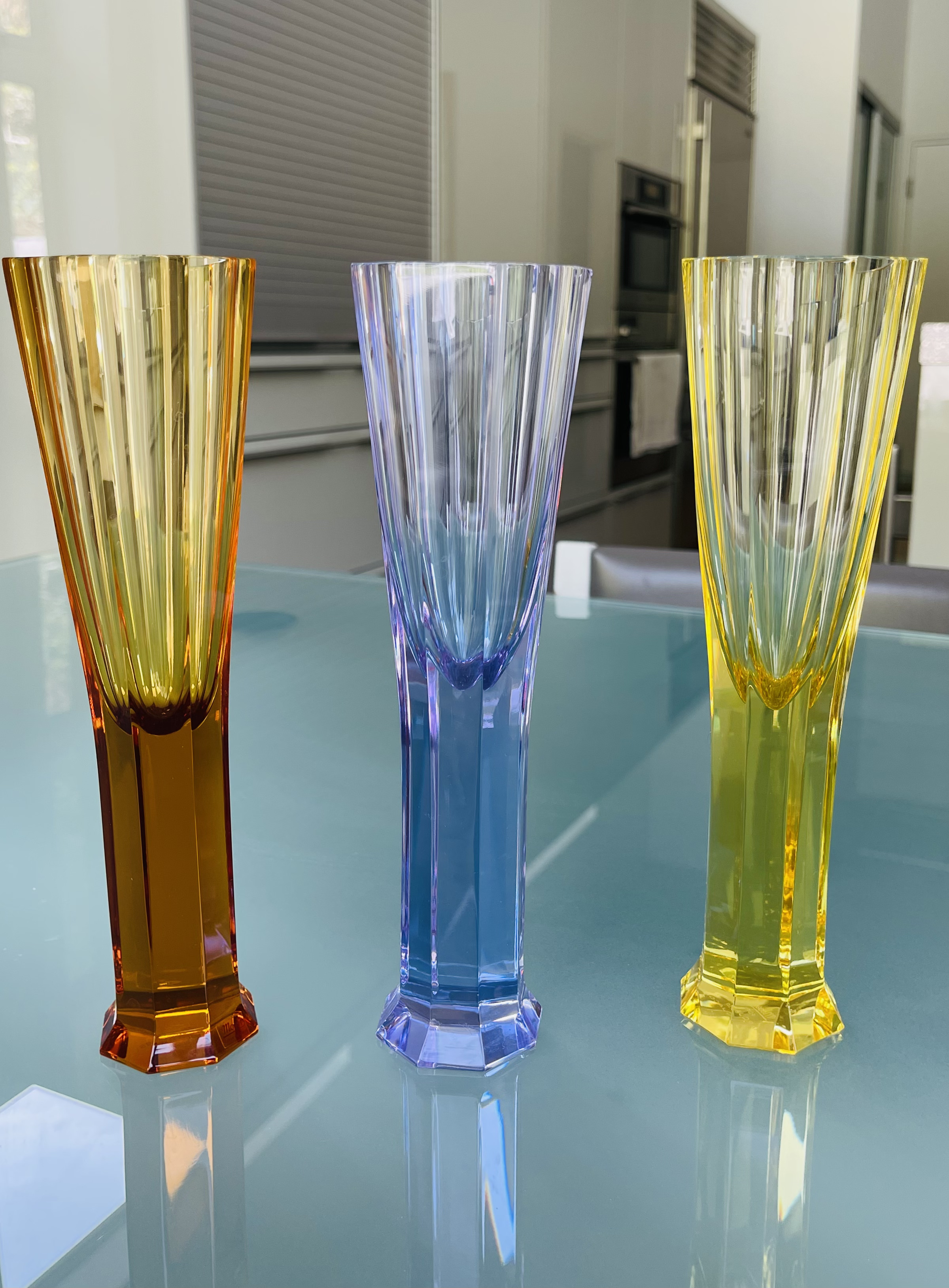 es De Champagne 　サックス　クリスタルガラス Royales De Champagne サックス クリスタルガラス