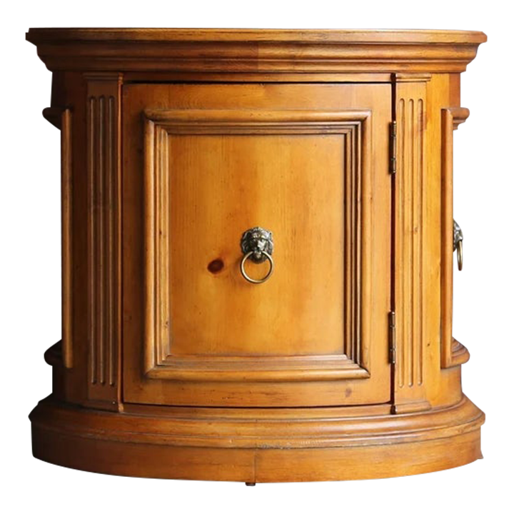 Ethan Allen Tuscany Drum Table Chairish