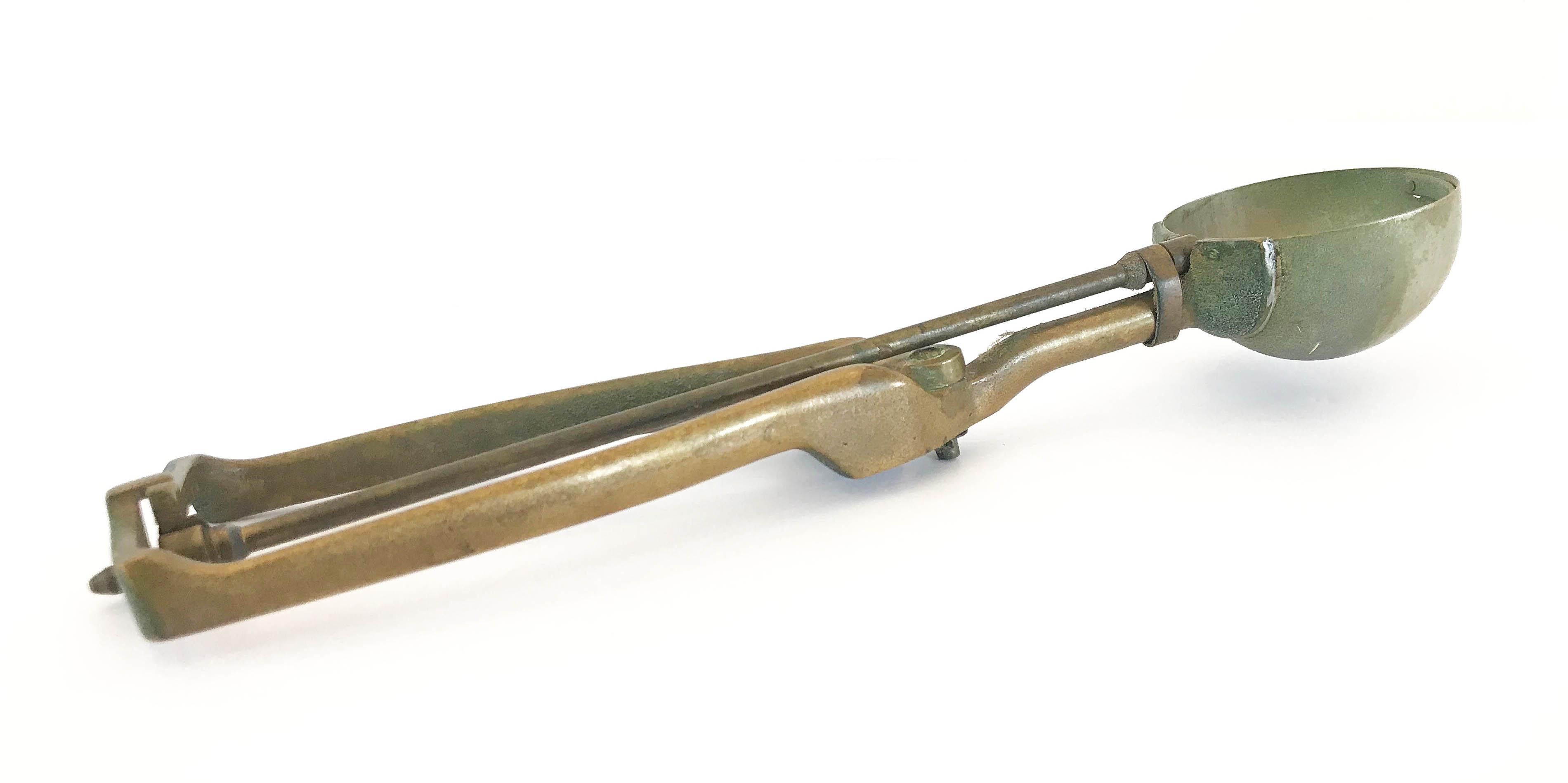 Brass ice scoop deals