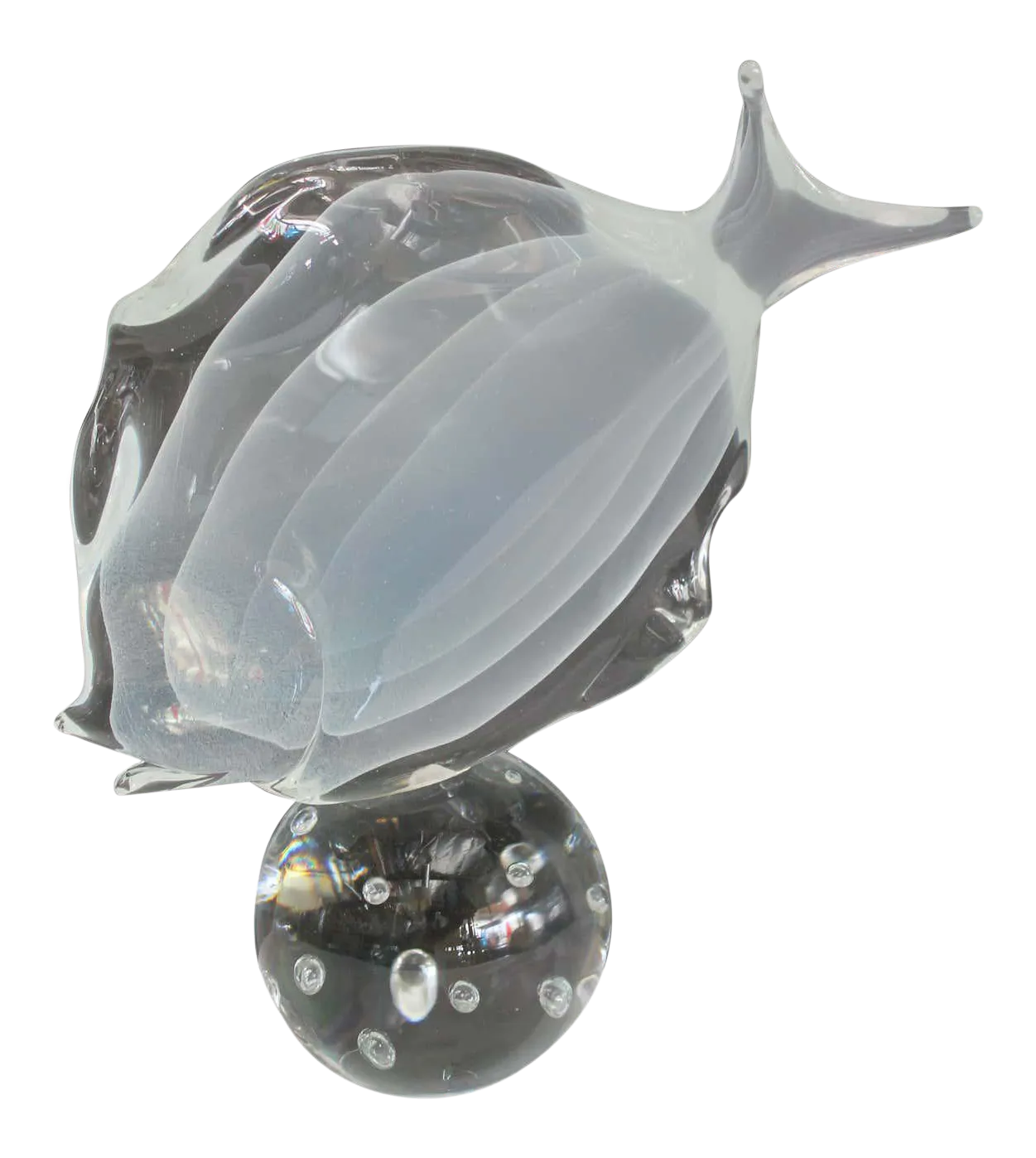 1970s Licio Murano Glass Fish Sculpture Chairish