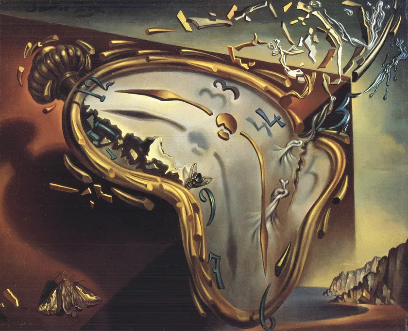 1995 Salvador Dali 'Soft Watch at the Moment of First Explosion