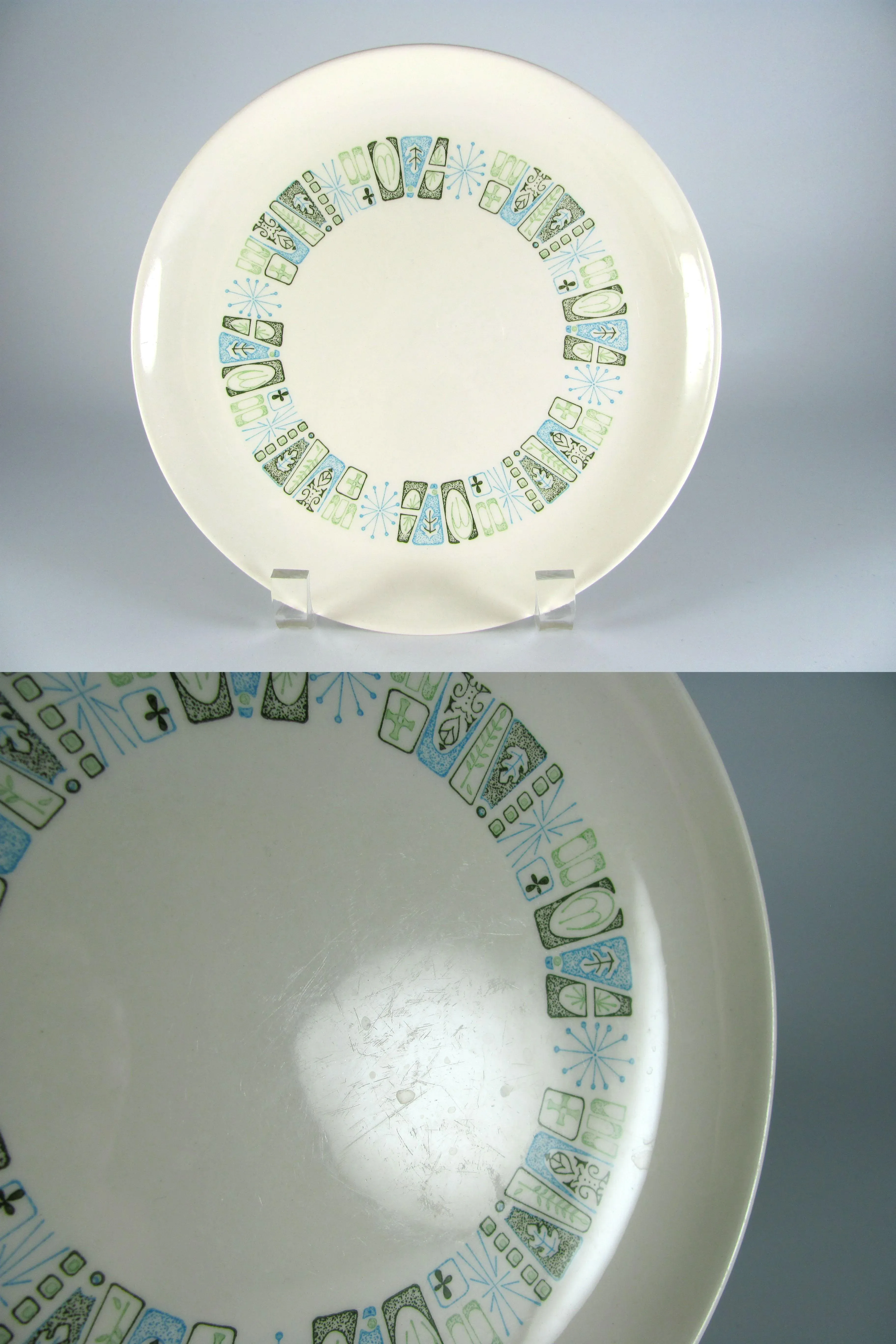 TAYLOR SMITH &TAYLOR COLORCRAFT USA製 1960s Taylor Smith & Taylor Jamaica Bay Atomic Space Age Sputnik