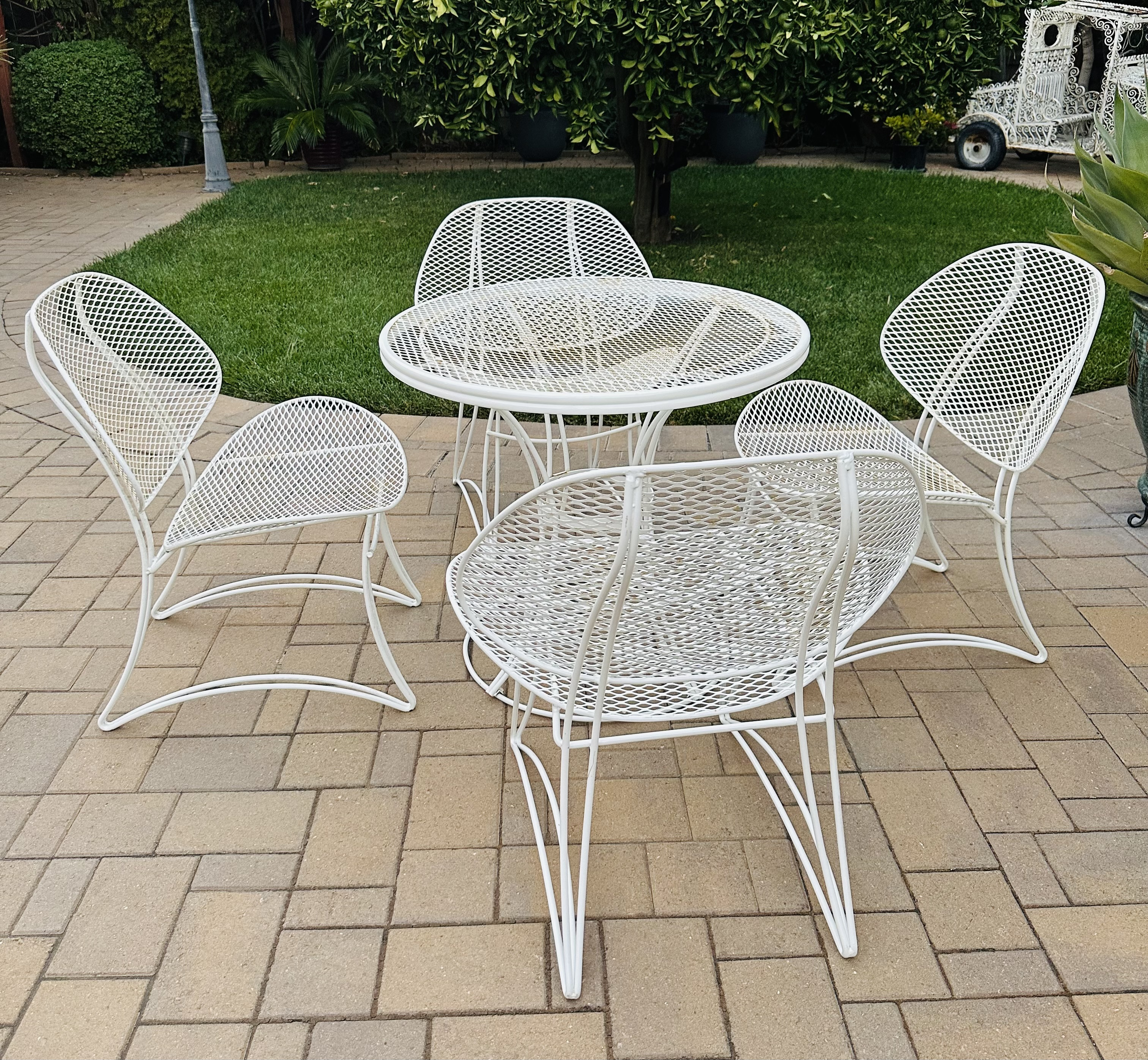 Vintage Homecrest Casino Black Mesh 