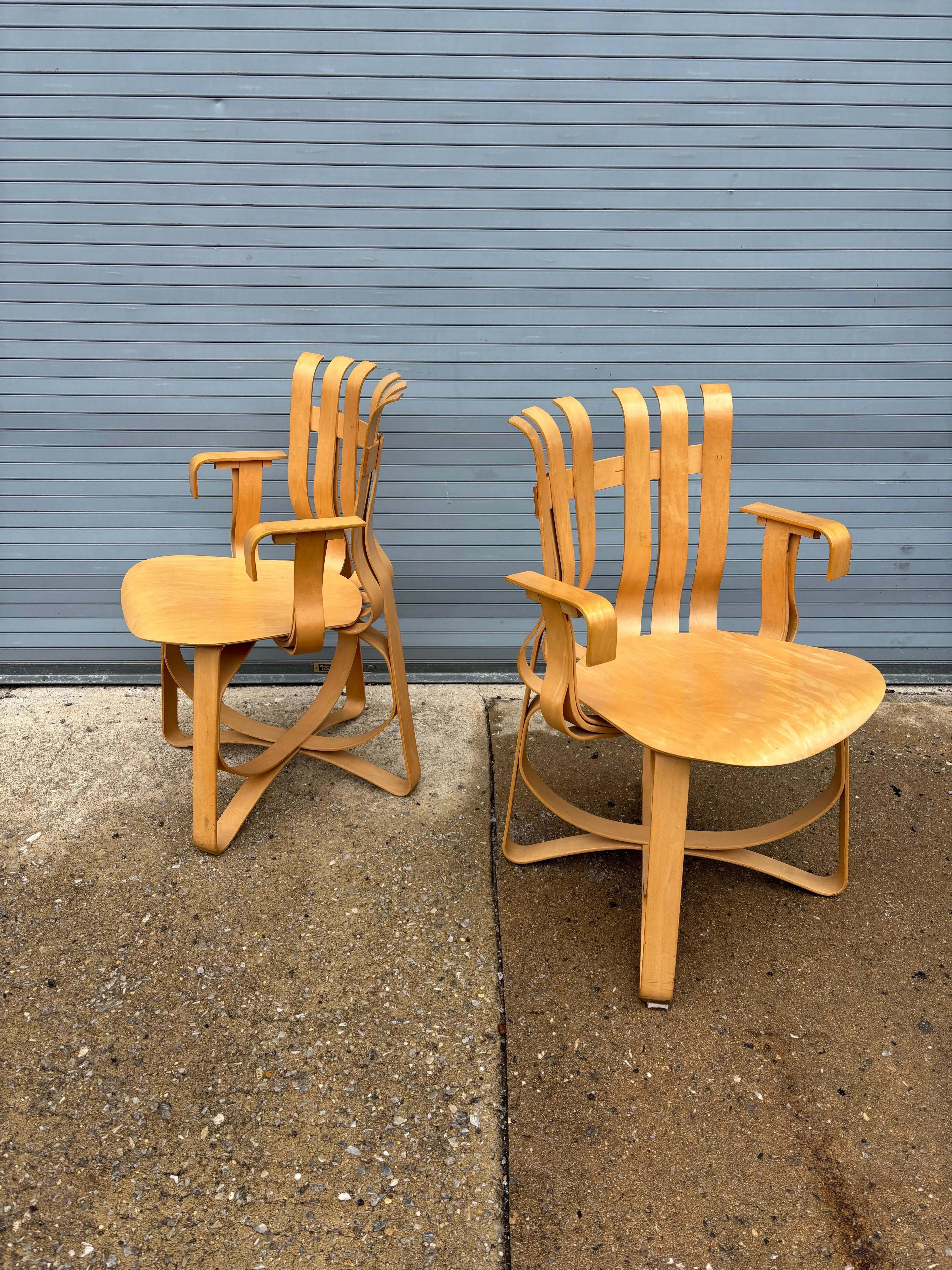 1990s Frank Gehry for Knoll “Hat Trick” Chair | Chairish