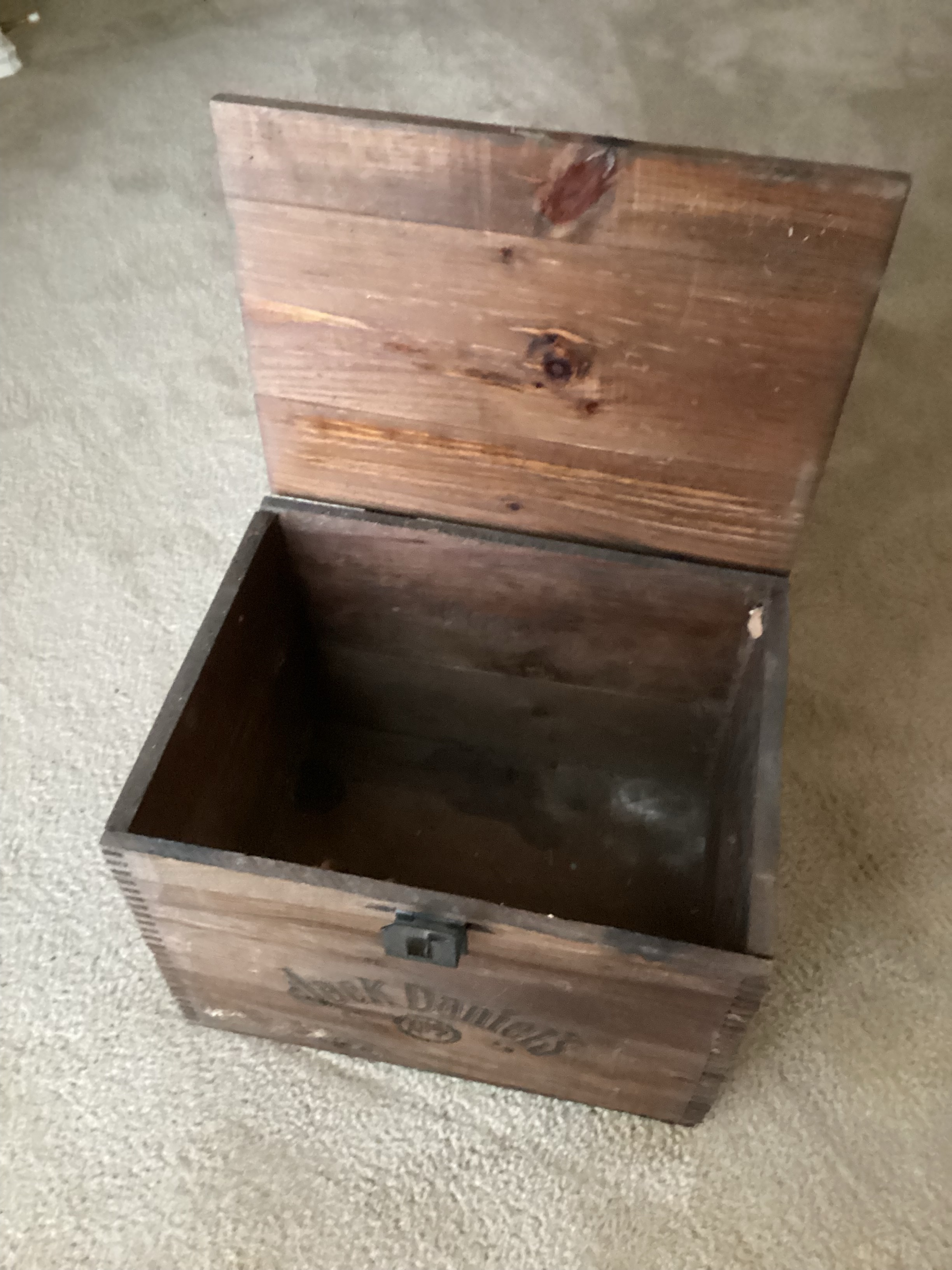 1960s Jack Daniel's Vintage Wooden Box Whiskey Crate | Chairish