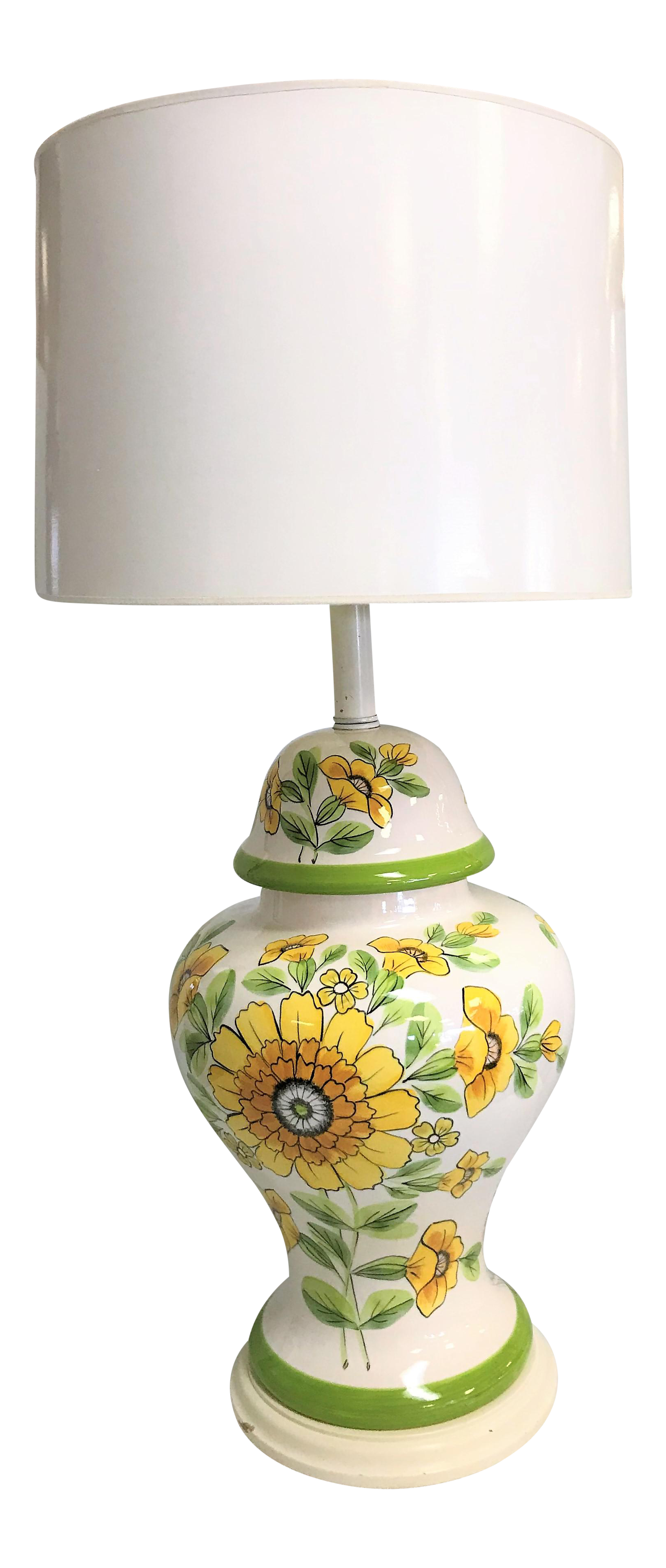 ceramic ginger jar lamps