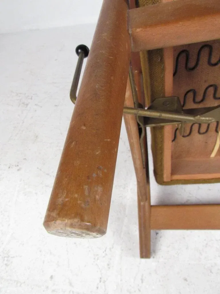1970s Tall Danish Modern Lounge Chair