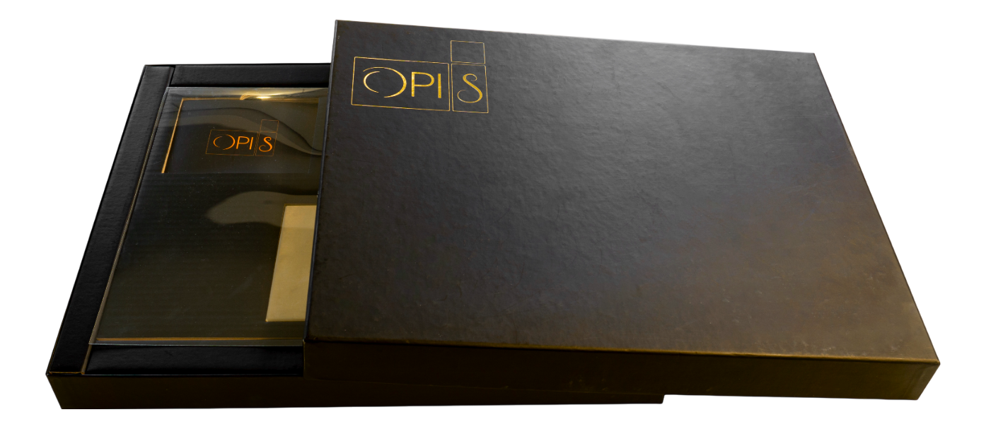 Opis Table Set in Polished Embossed Stainless Steel with Coasters, Placemats & Cutlery Mats by Alberto Grassi, Set of 6
