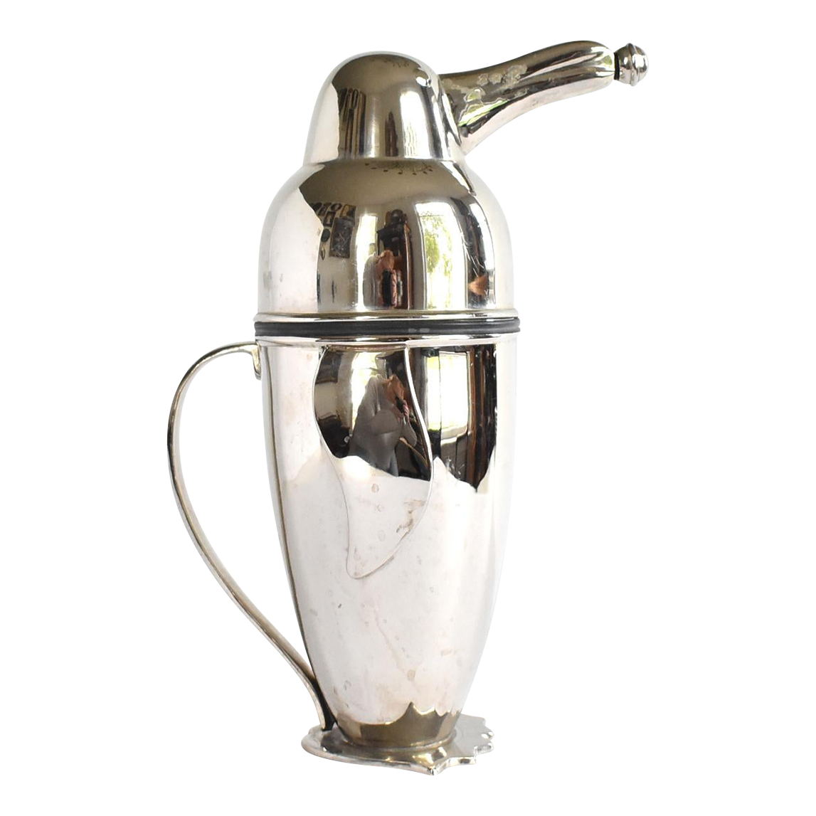 1990s Restoration Hardware Art Deco NapierStyle Penguin Cocktail