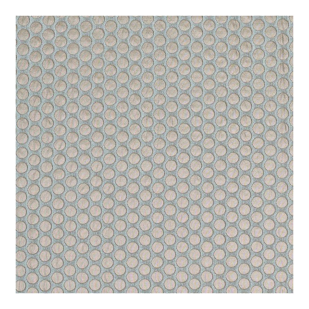 Schumacher Sprinkle Fabric in Aqua | Chairish