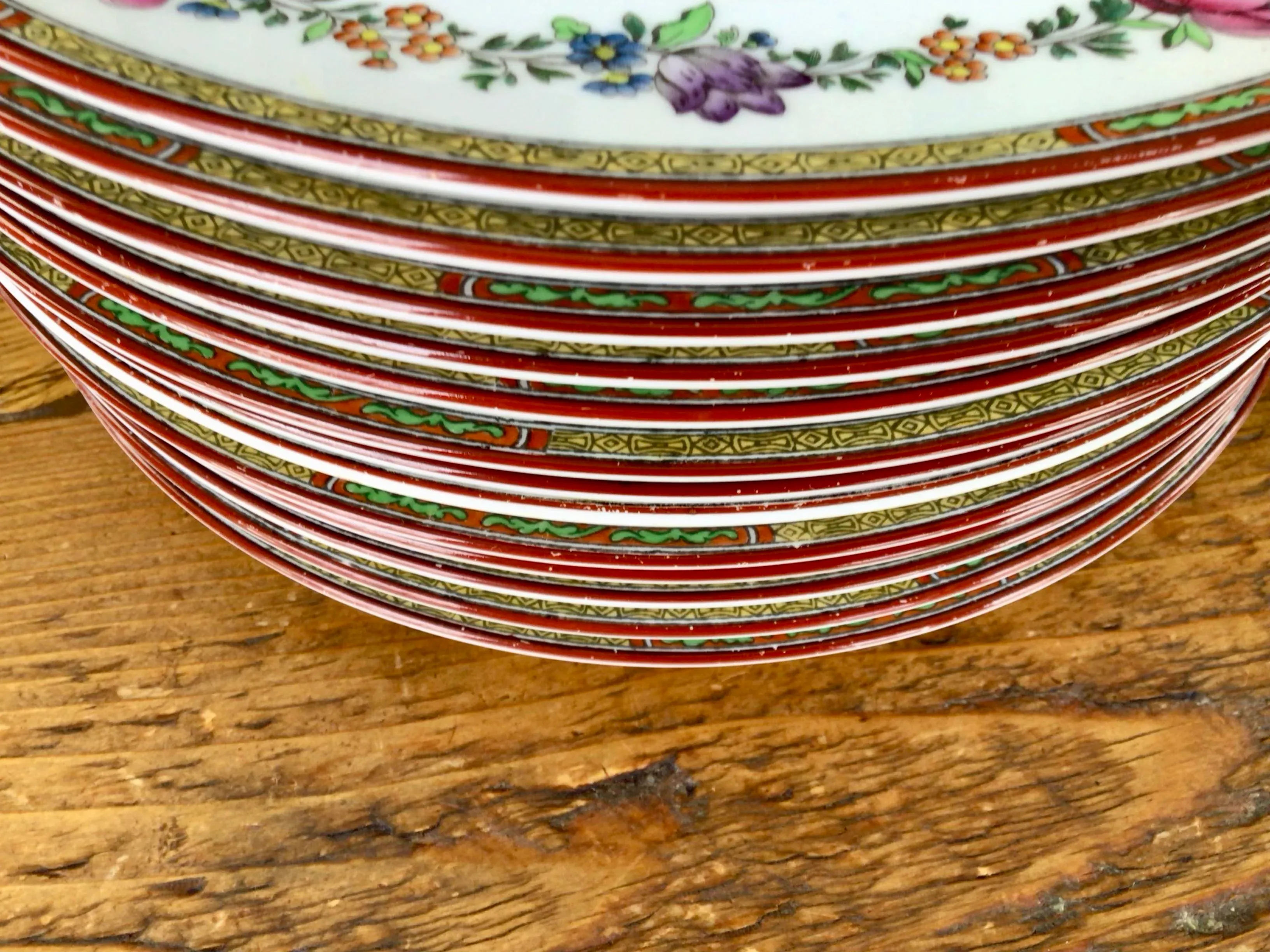 40 Plates - Spode Copeland English Bone China in Chinese
