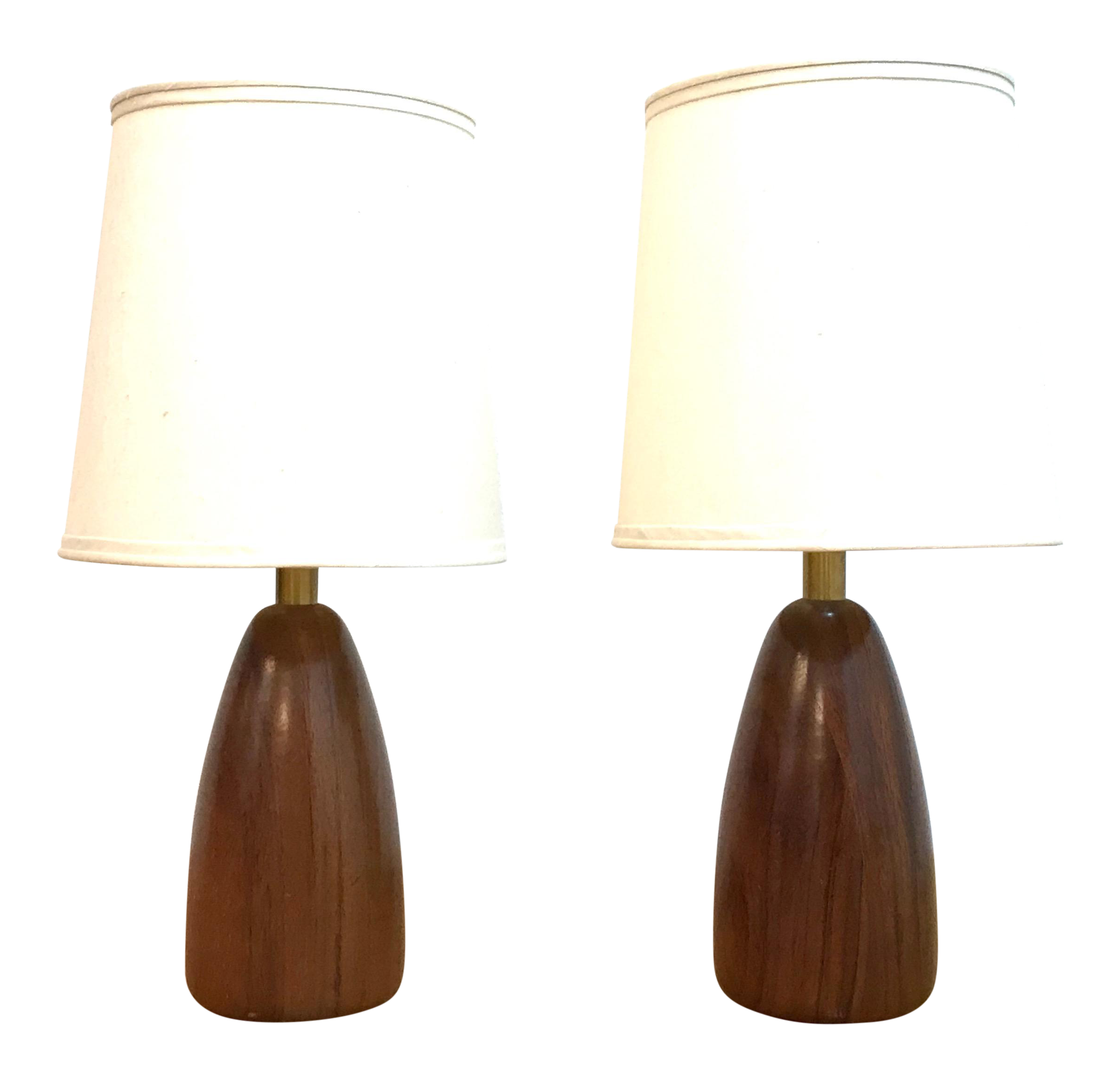 MidCentury Modern Table Lamps a Pair Chairish