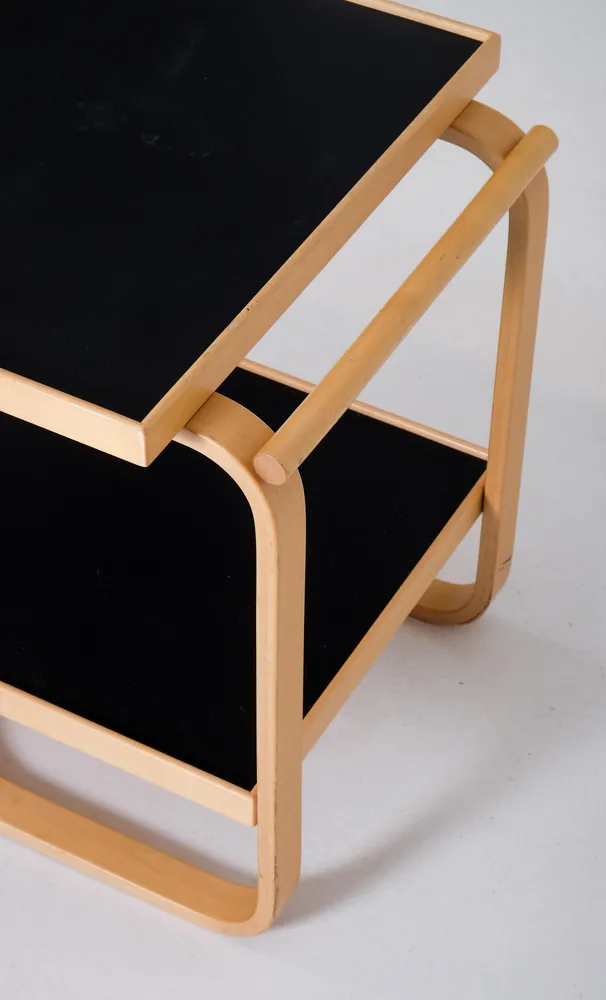 Vintage Tea Cart by Alvar Aalto for Artek, 1980s