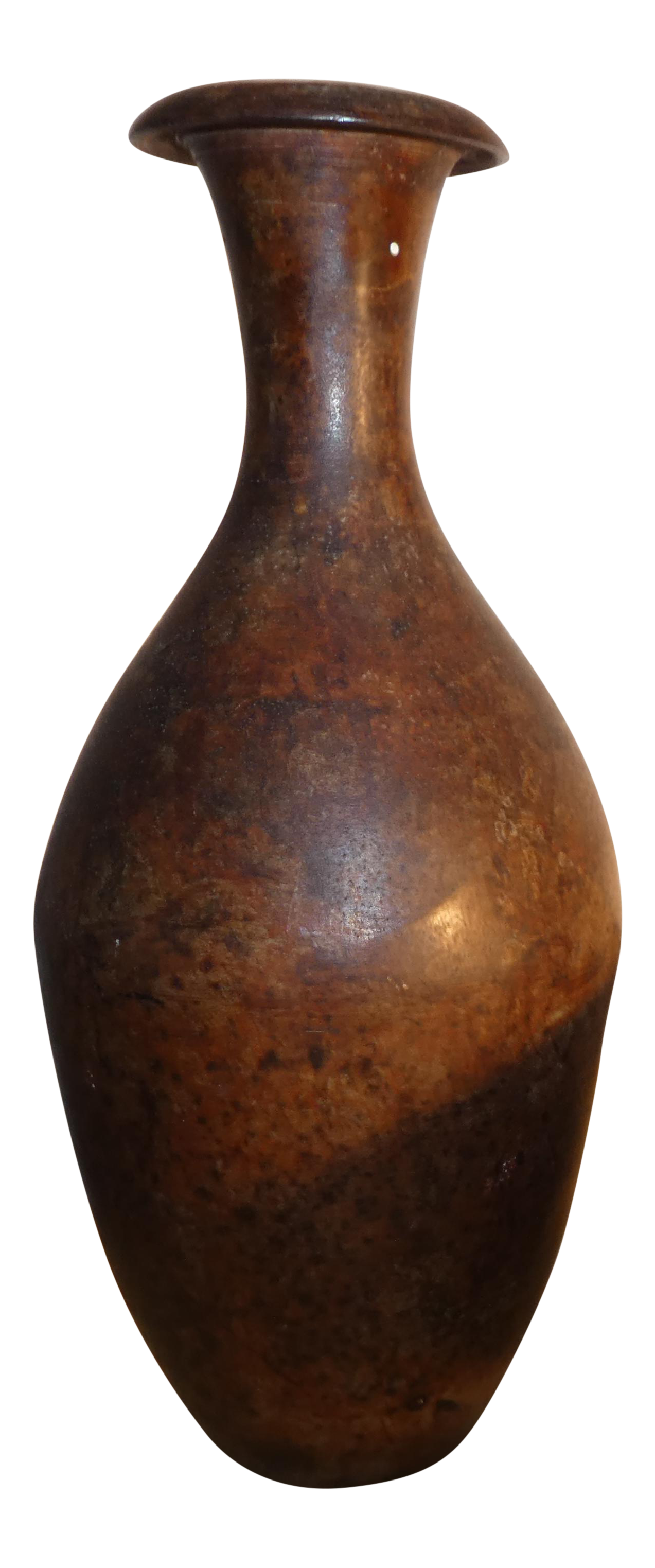Brass Rust Vase Chairish