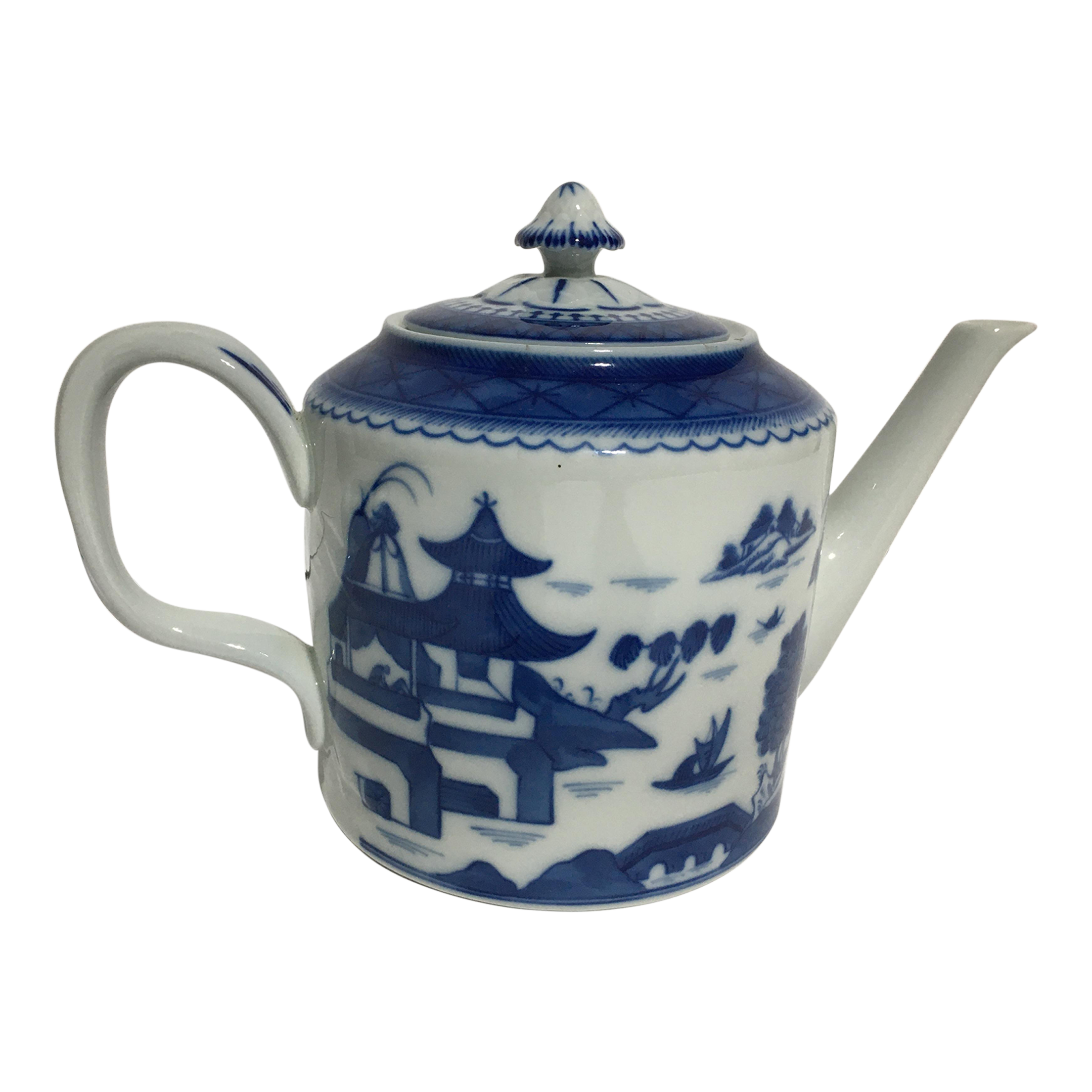 1980s Mottahedeh Chinese Teapot Chairish