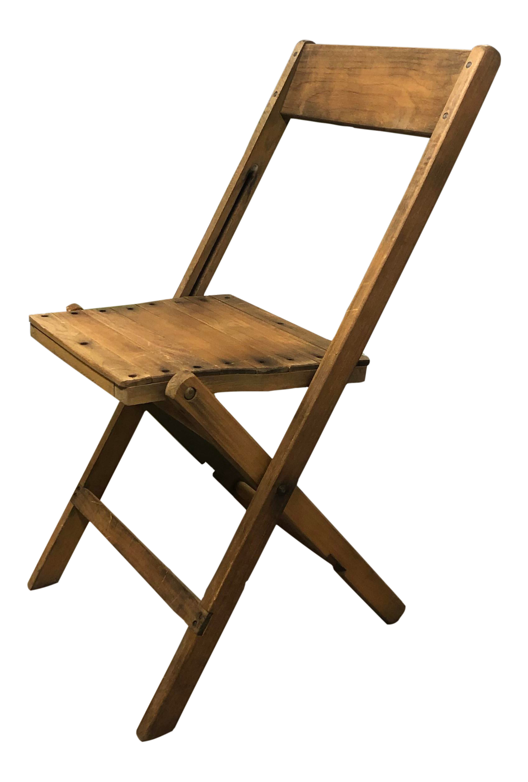 wooden folding chairs padded