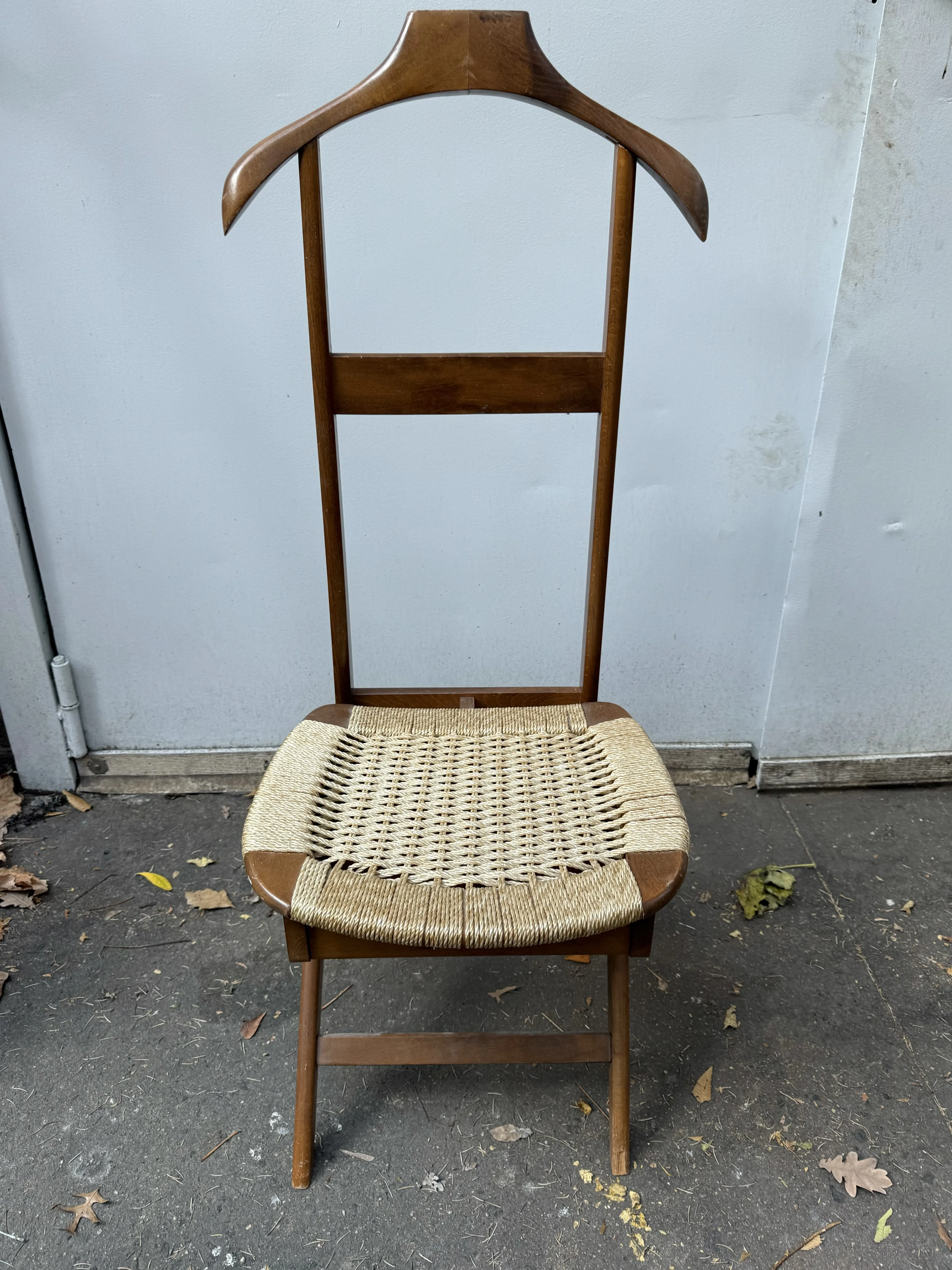 Mid Century Modern Chair Valet Danish Style Chairish