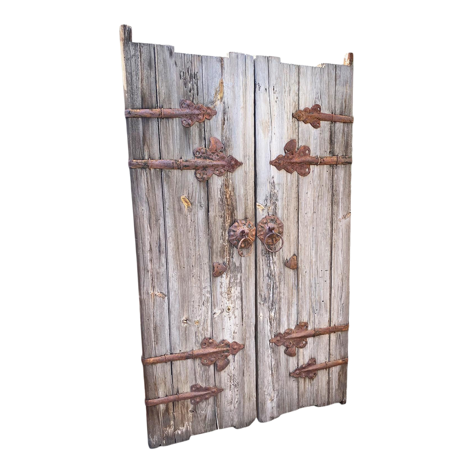 Vintage Early 20th Century Wood & Iron Garden Gate Chairish