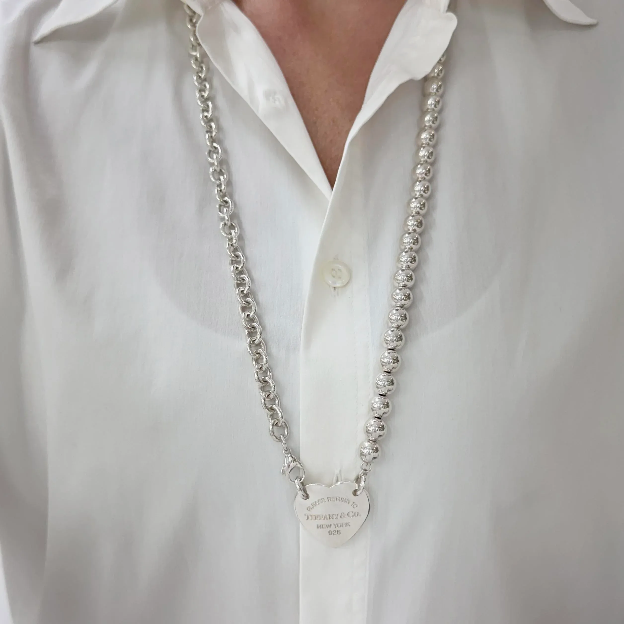 【日本未入荷】TIFFANY ♡Heart Tag Wrap Necklace♡ 日本未入荷】TIFFANY ♡Heart Tag Wrap Necklace♡