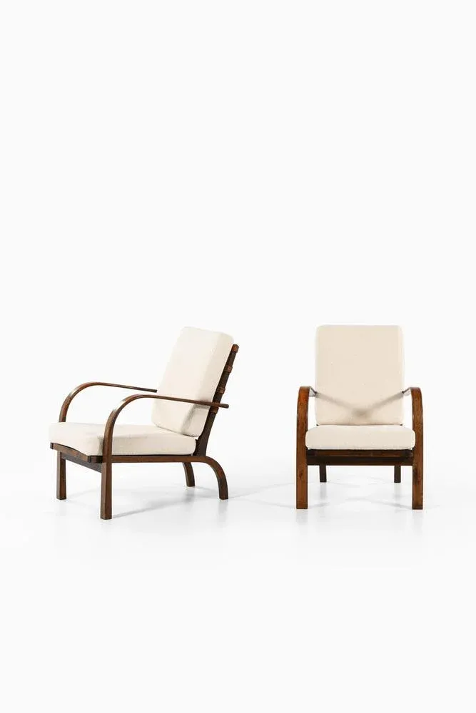 Set of Easy Chairs Model FH-7 by Ernst Heilmann-Sevaldsen for Fritz Hansen