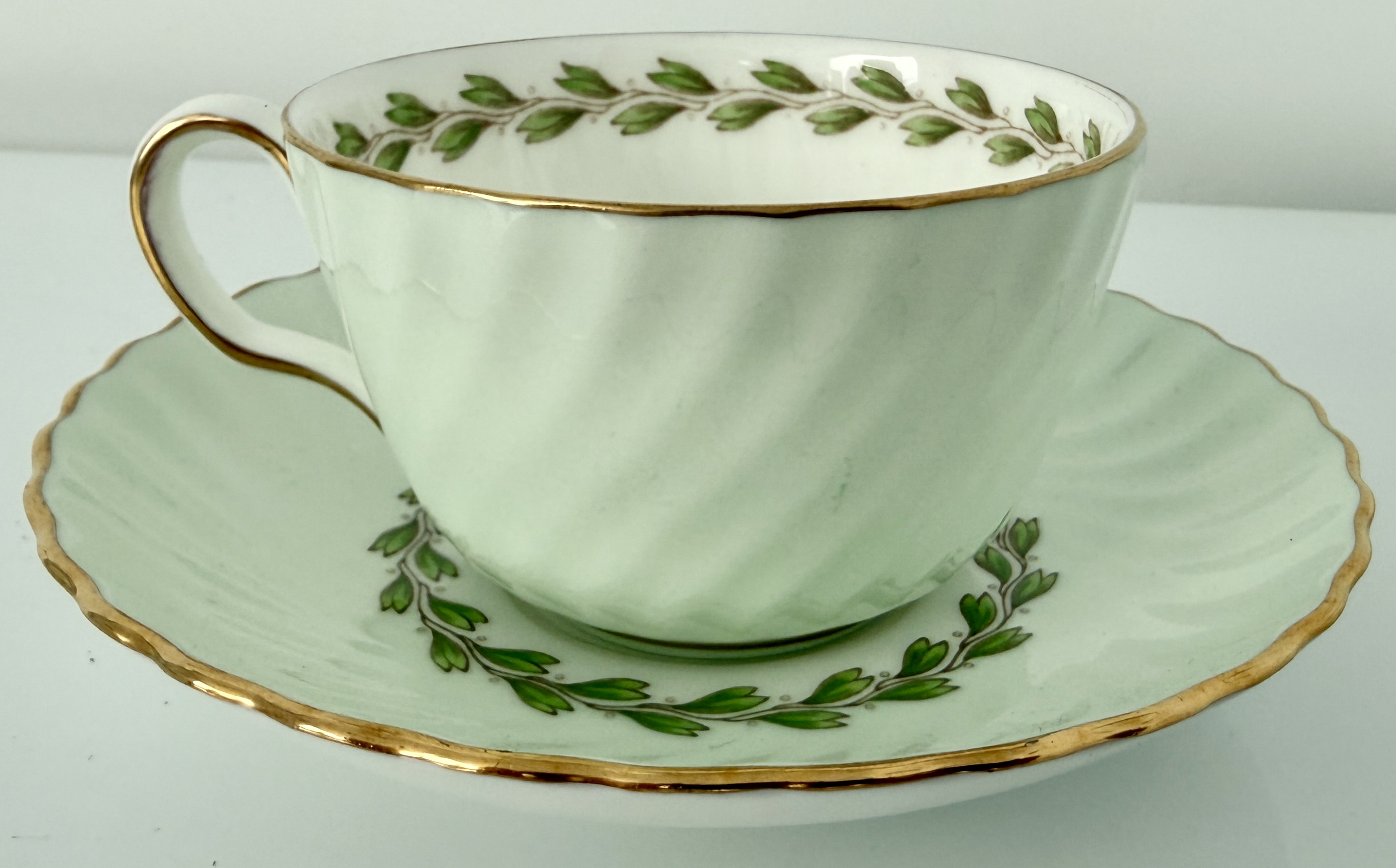 Tea/Coffee Set for 12 by Minton Cheviot From 60's | Chairish