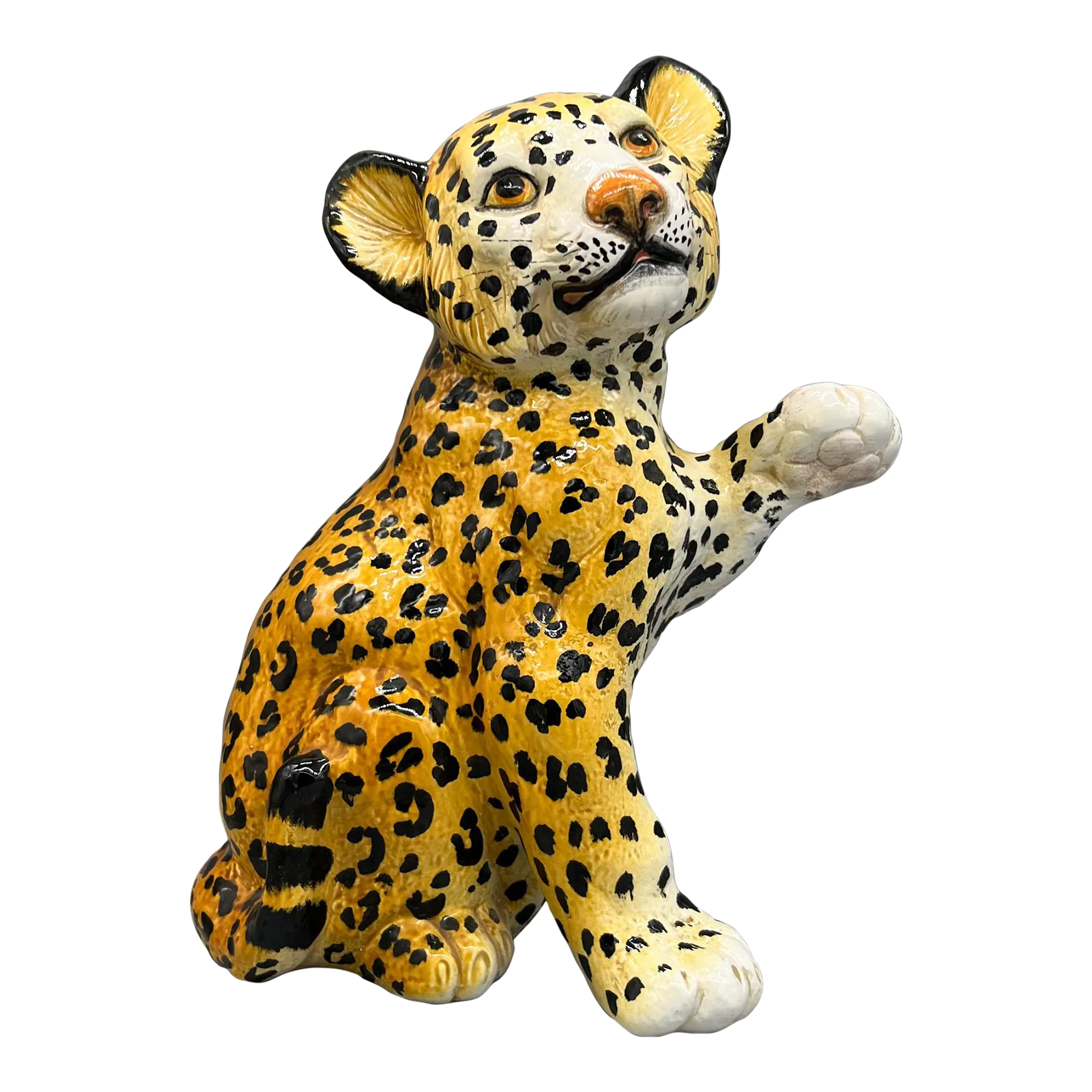 『 Yellow Leopard fam 』by Zuberi 60*60cm Oversized 16