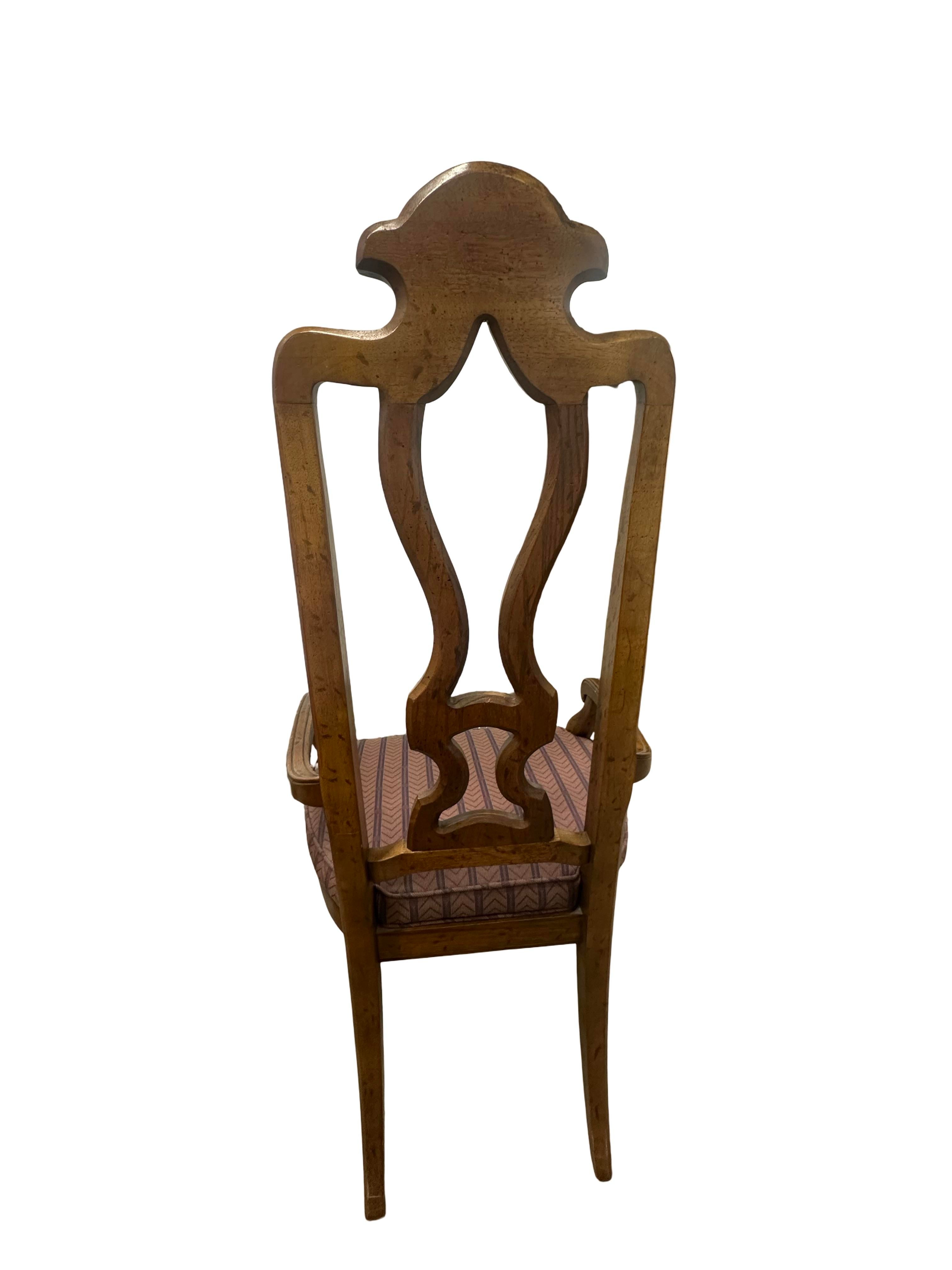 Drexel Heritage French Provincial / Louis XV Style Dining Chairs