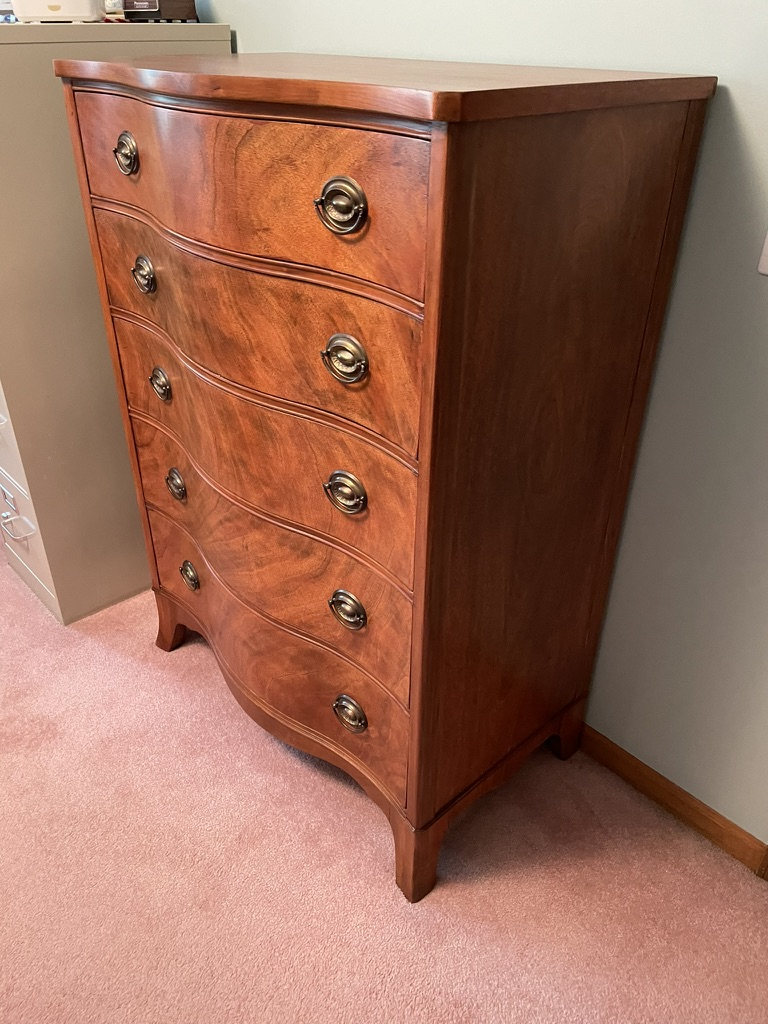 DREXEL heritage 5段チェスト Drexel Heritage 5 Drawer Tallboy Dresser | Chairish