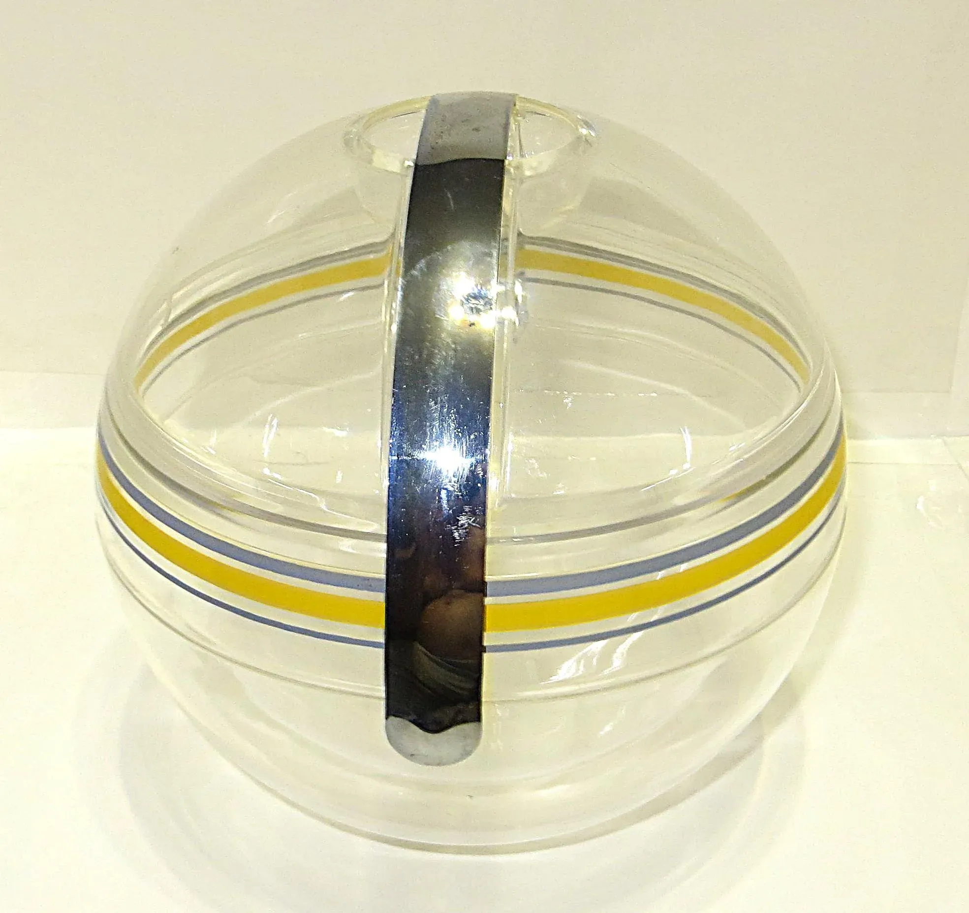 Space Age Acrylic Glass Ice Bucket Stella by Paolo Tilche for