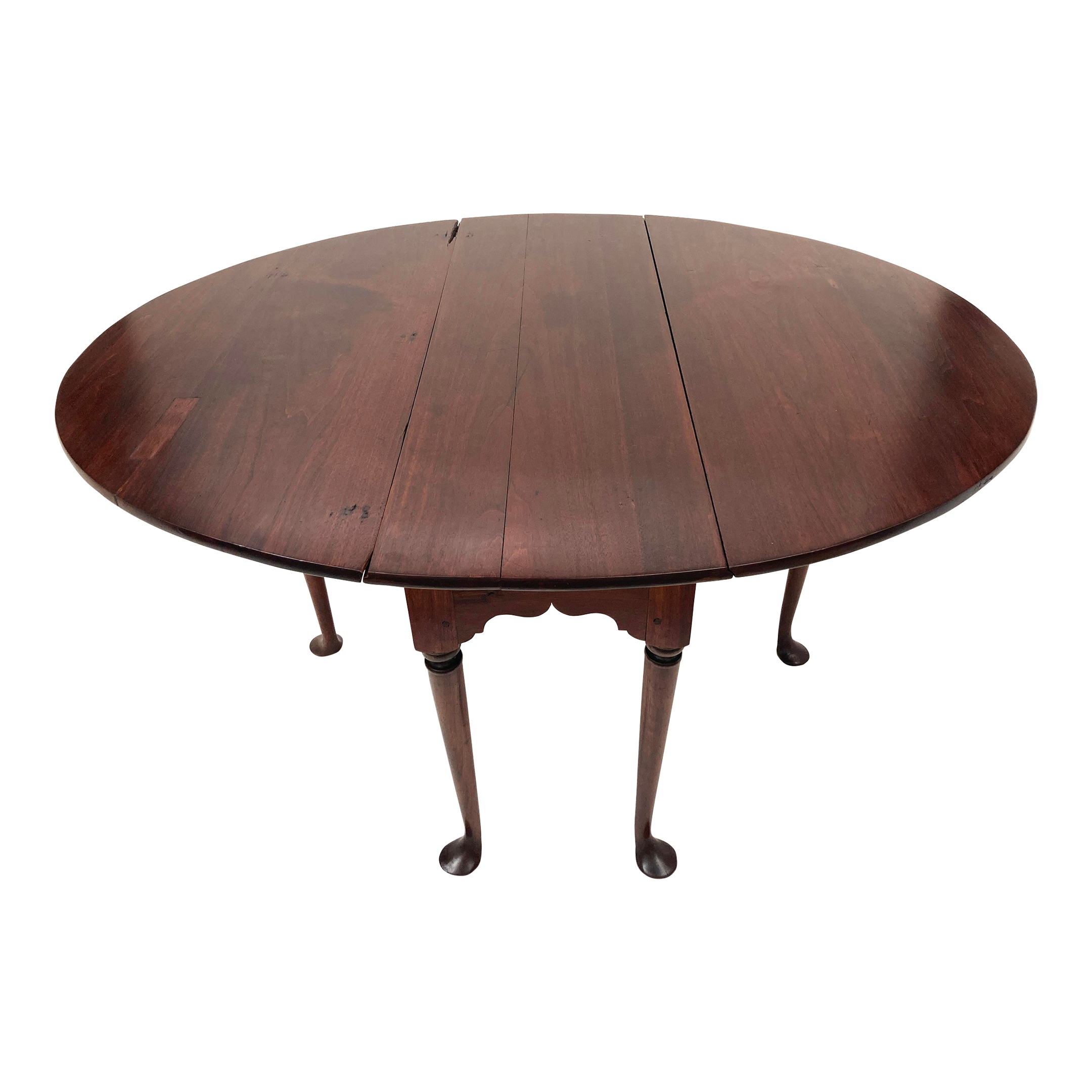 1700s Kentucky Mahogany Drop Leaf Dining Table With GateLegs Chairish