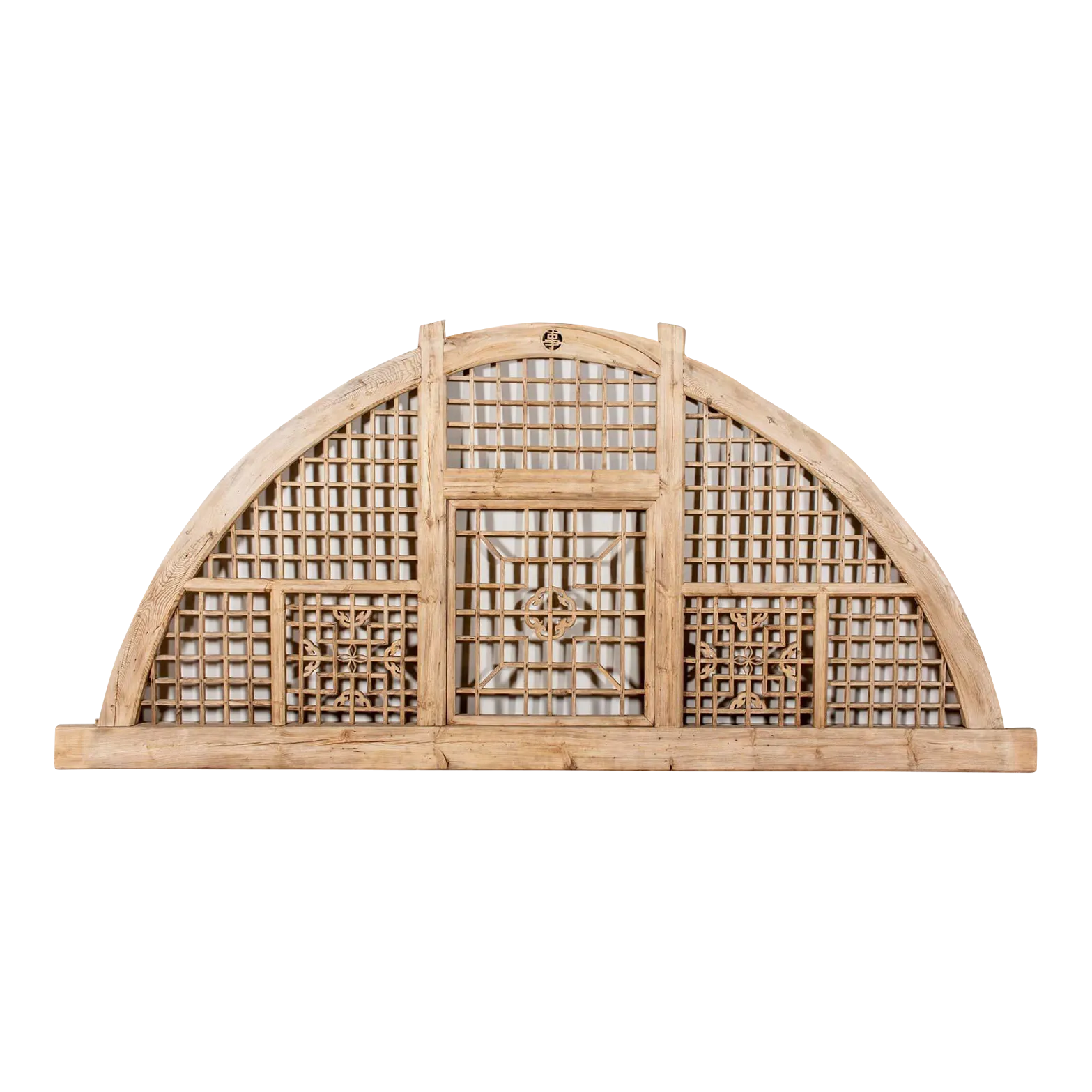 1920s Antique Grand Elm Wood Screen Chairish