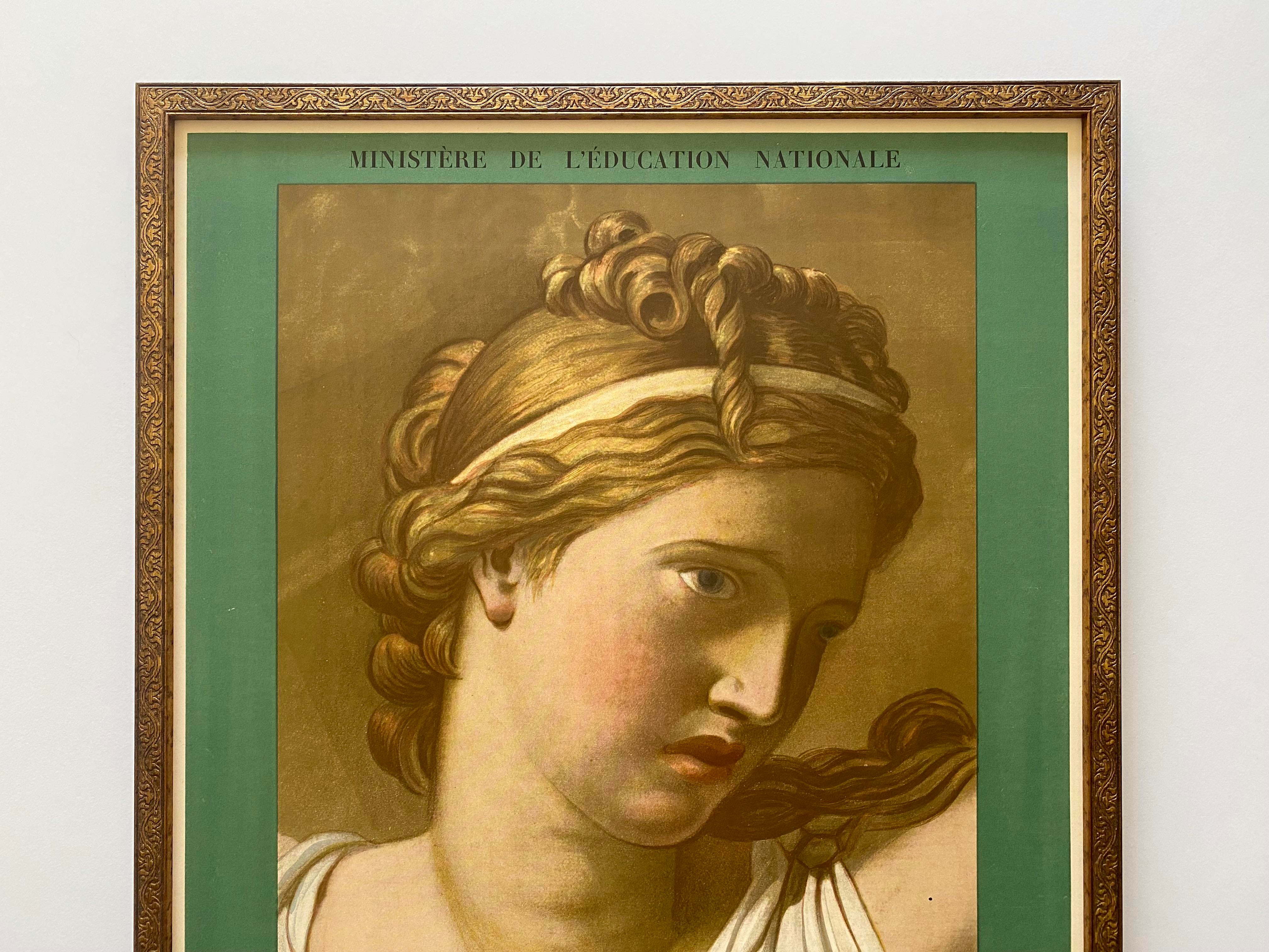 Jacques Louis David Vintage 1948 Neoclassical Mourlot Fine Art