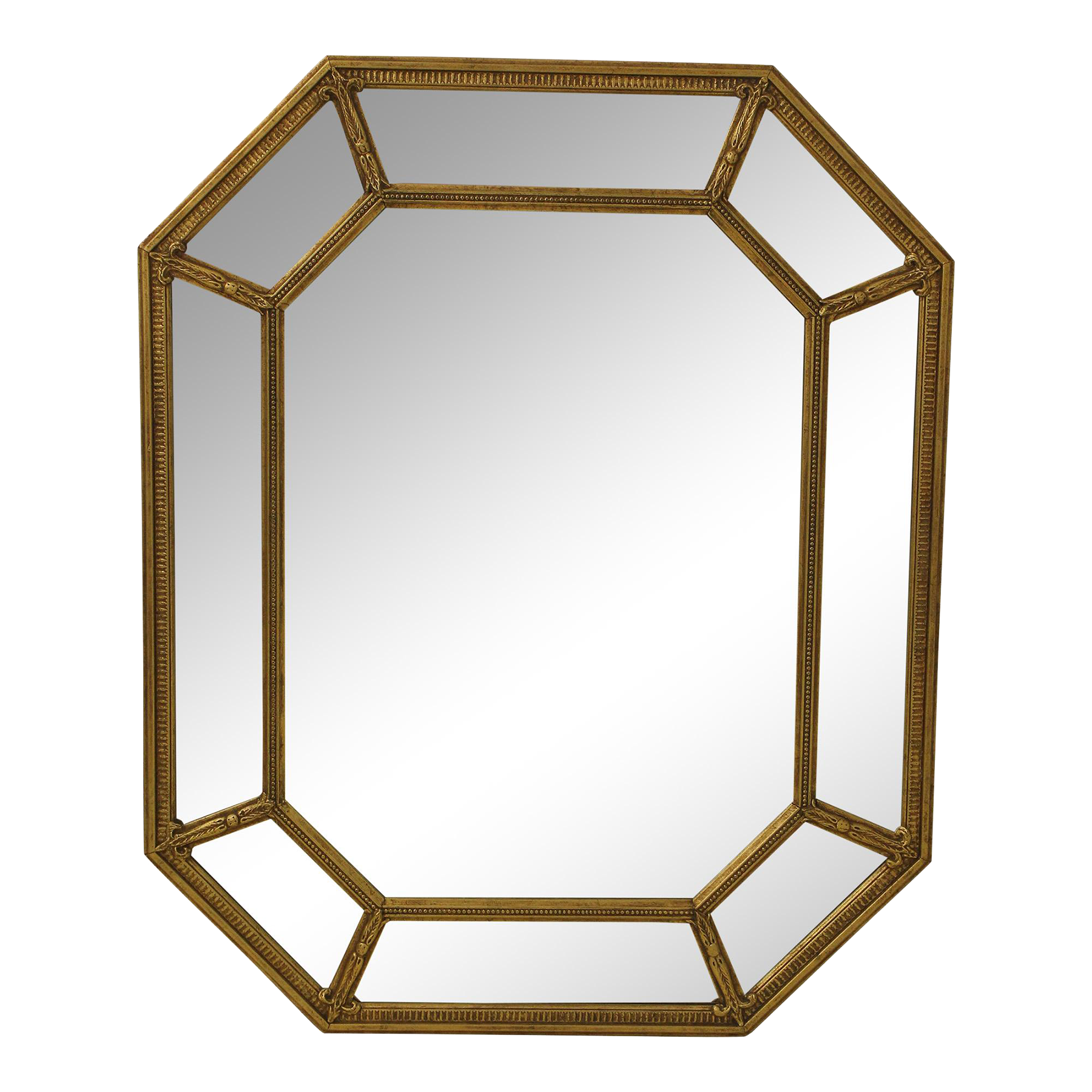 Friedman Brothers Octagonal Beveled Glass Mirror Chairish