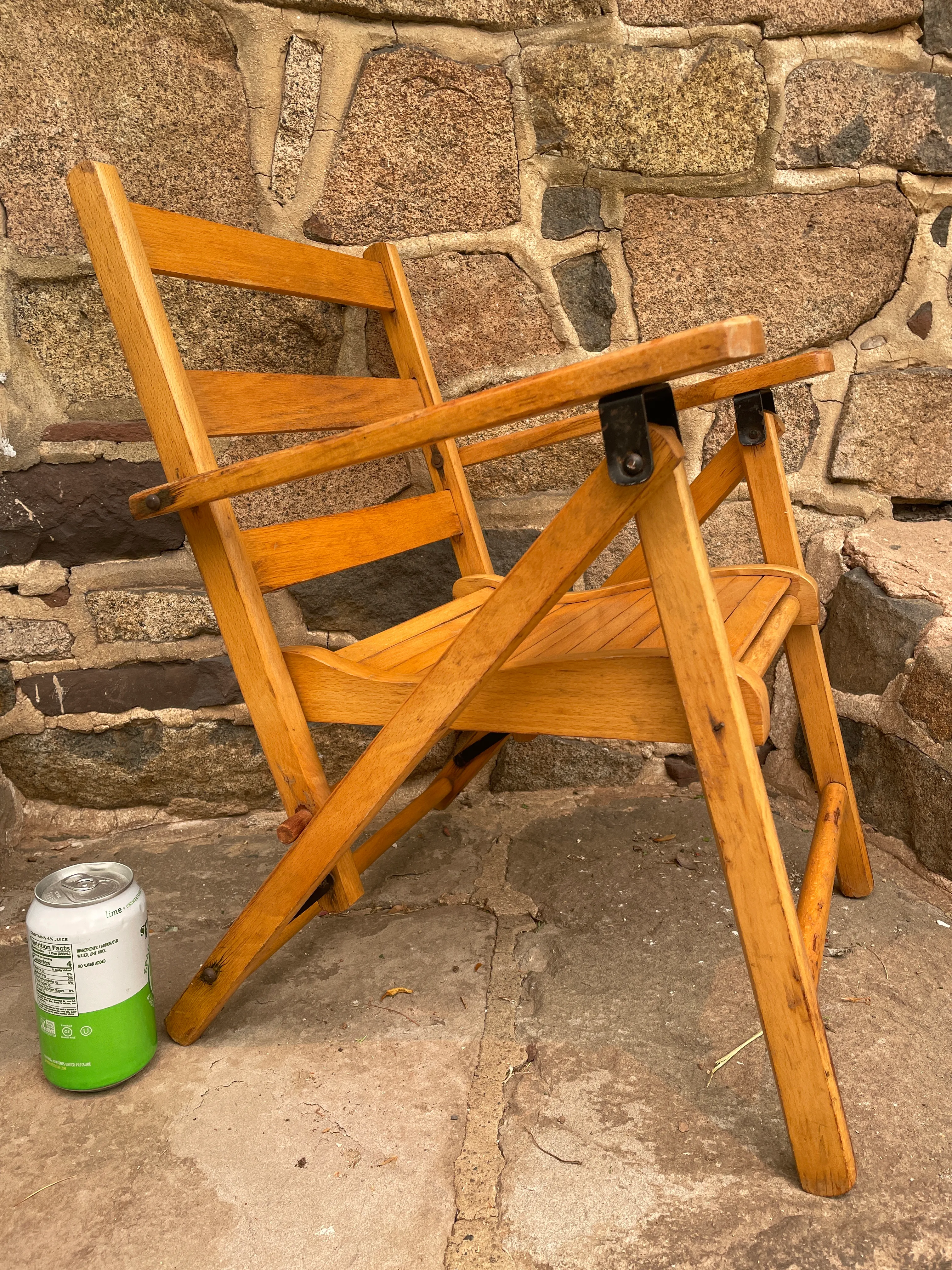 椅子 vintage folding chair Vintage Folding Chair by Aldo Jacober for Bazzani Italy 60s