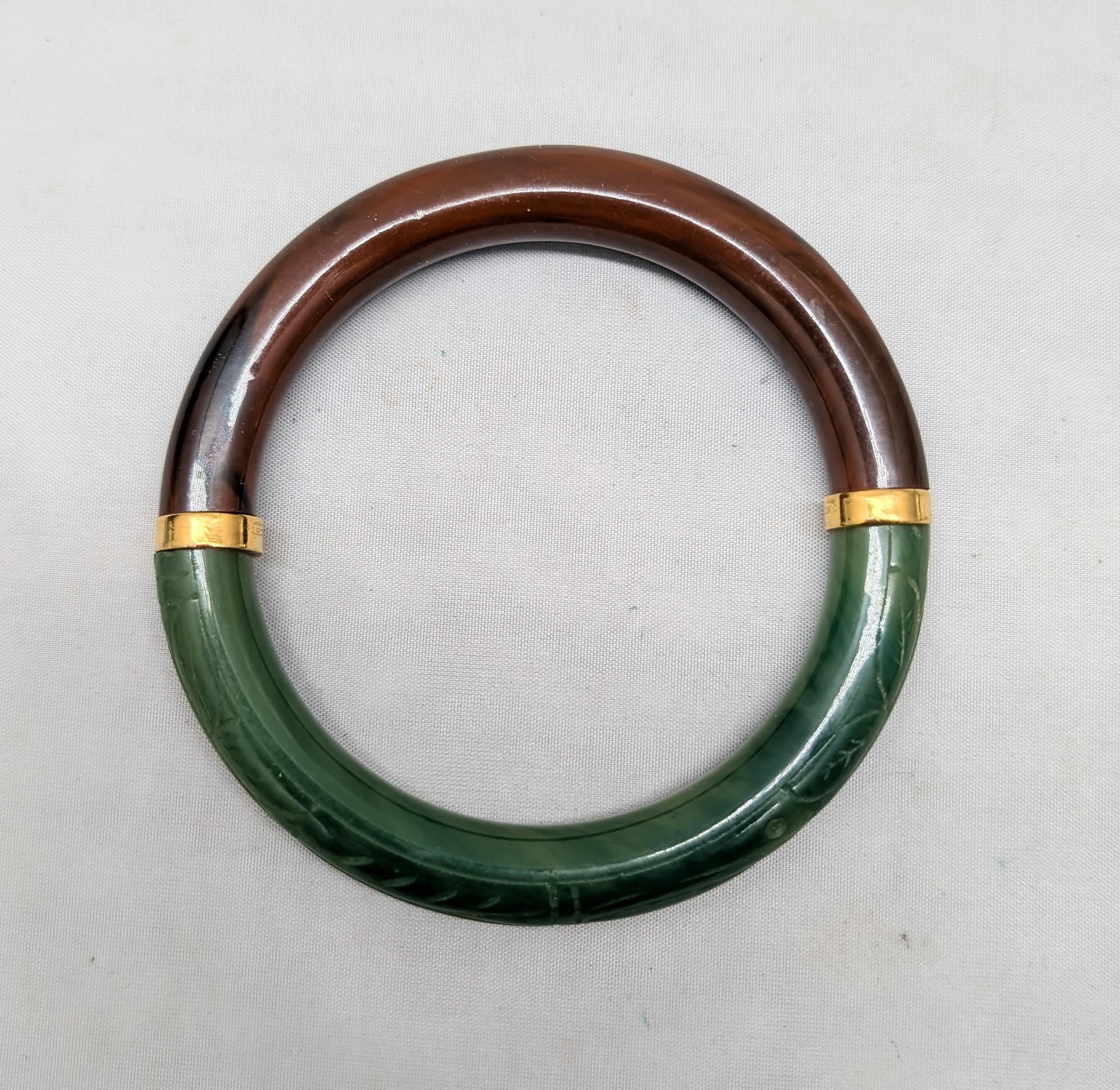 1970s GIVENCHY RESIN BANGLE