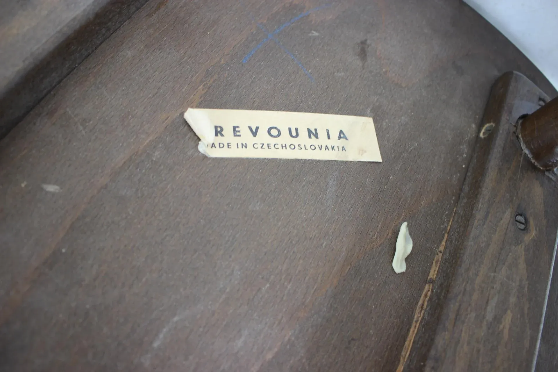 Pasargad Home Luxe Collection Navy Leather ChairScandinavian Style Dining Chairs, 1960s, Set of 4