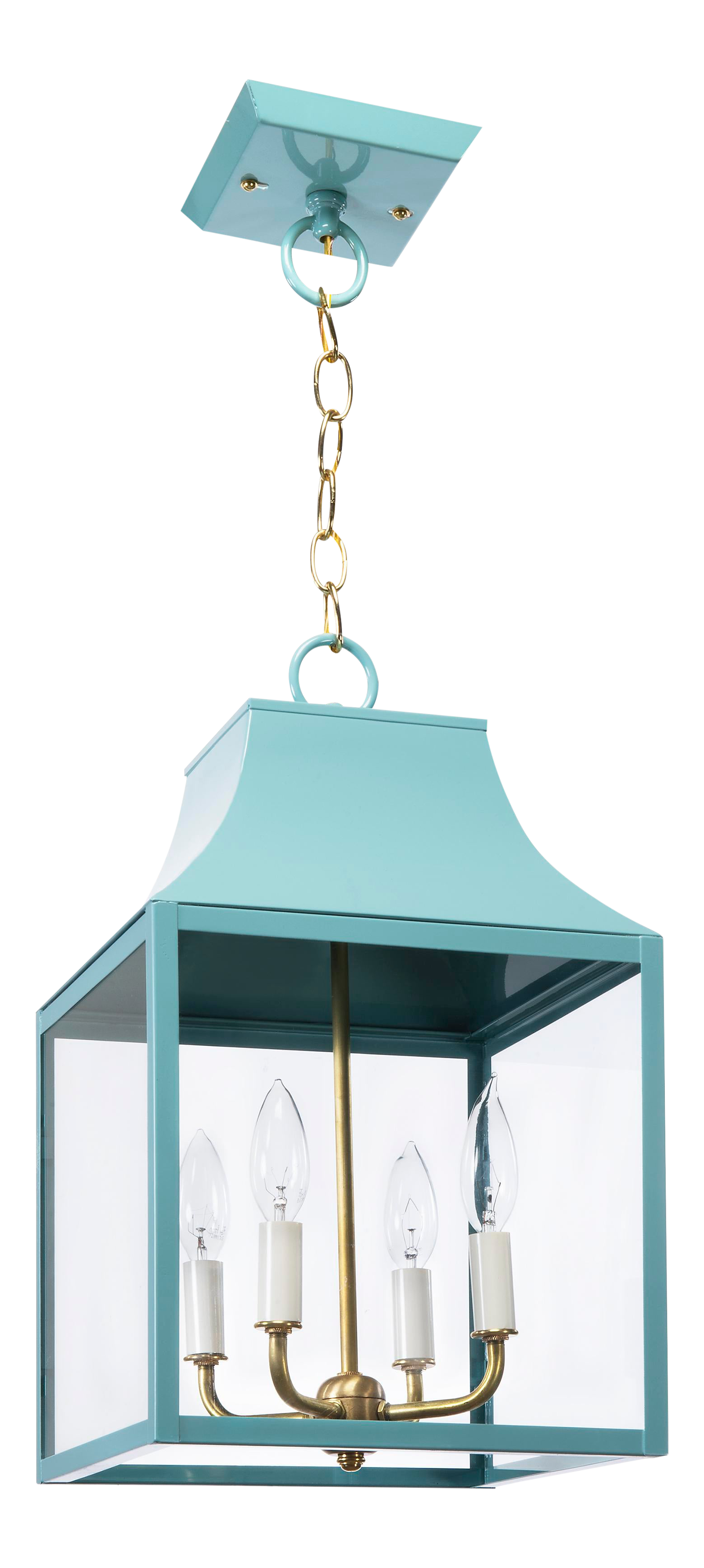 Lantern Scroll Lora Gray Collection Hanging Lantern Blue Chairish