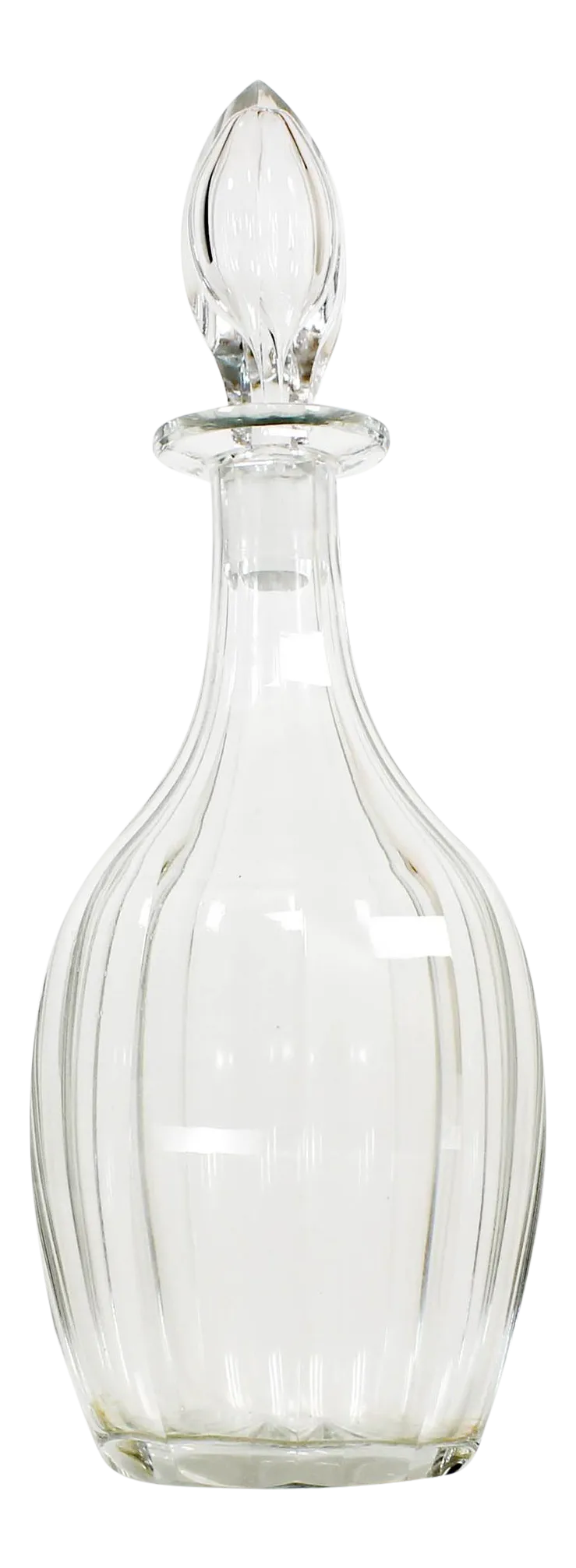 Designer Crystal Decanter, English Decanter, Vintage Glass Decanter