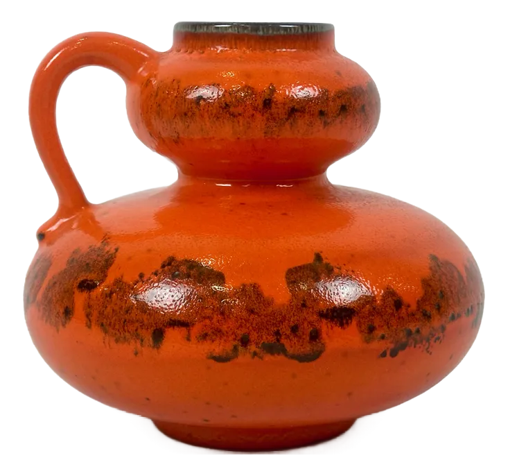 Model 466/18 Fat Lava Ceramic Pitcher from Spara, 1960s