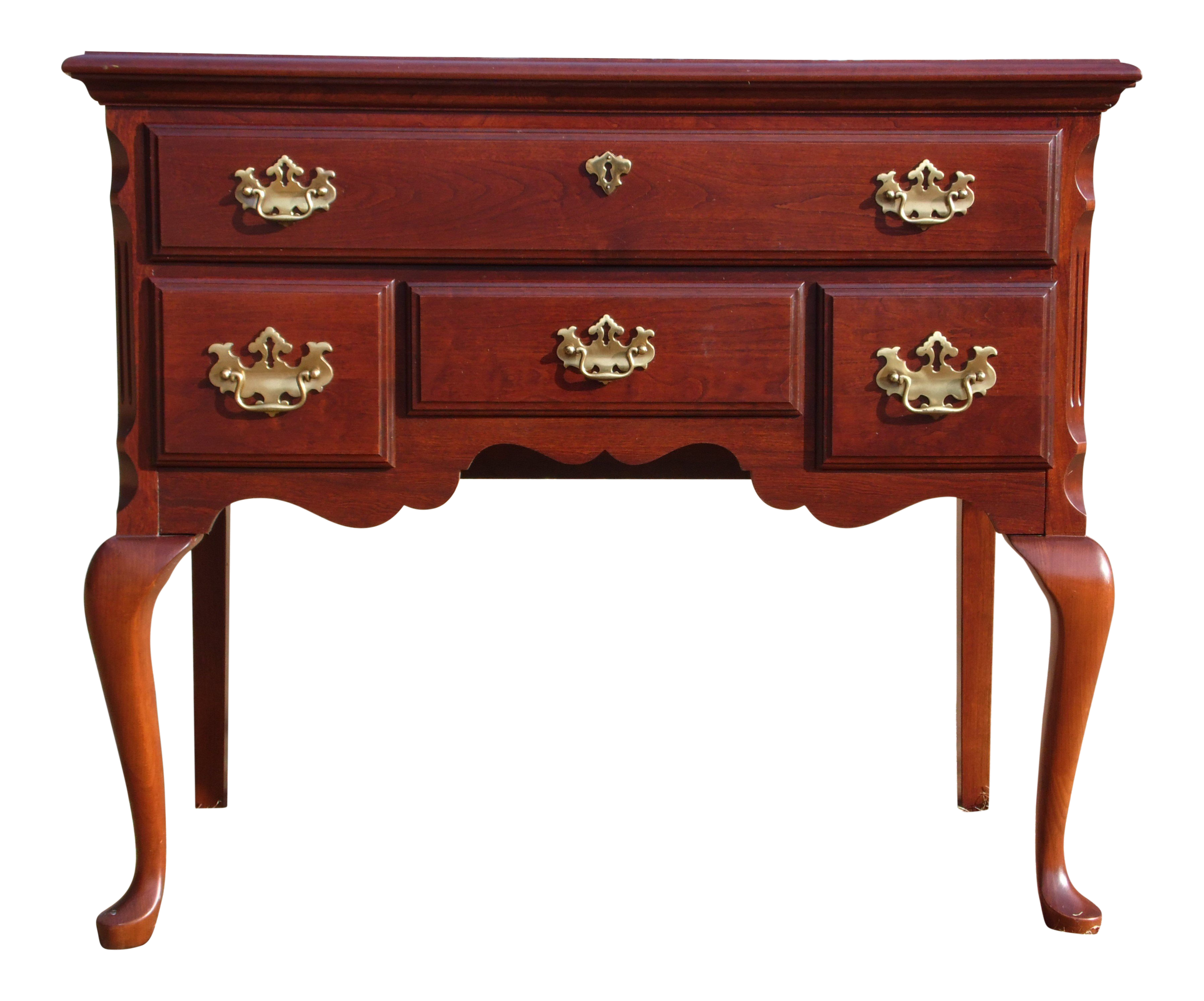 Vintage Pennsylvania House Solid Cherry Traditional Queen Anne