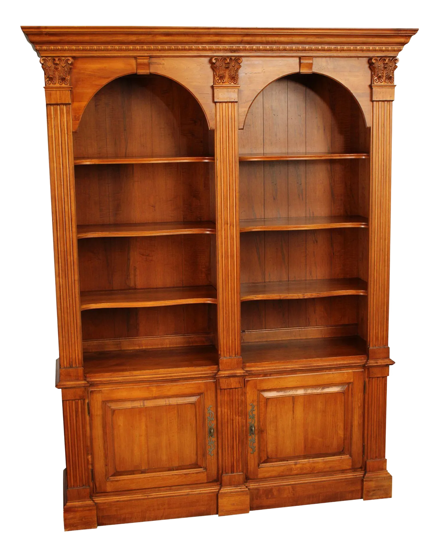 Ethan Allen 'Legacy' Double Bookcase | Chairish