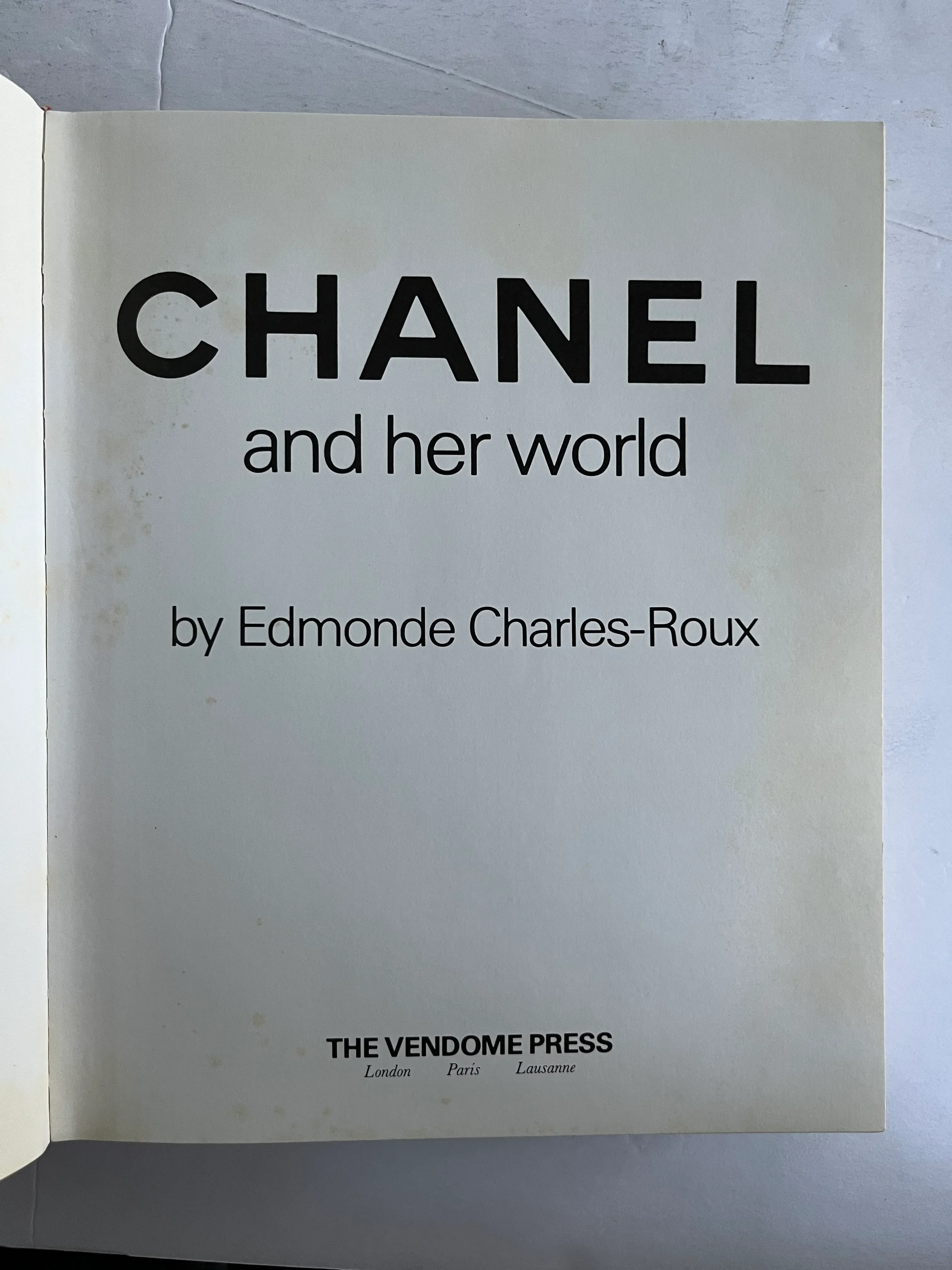 Chanel and her world hotsell