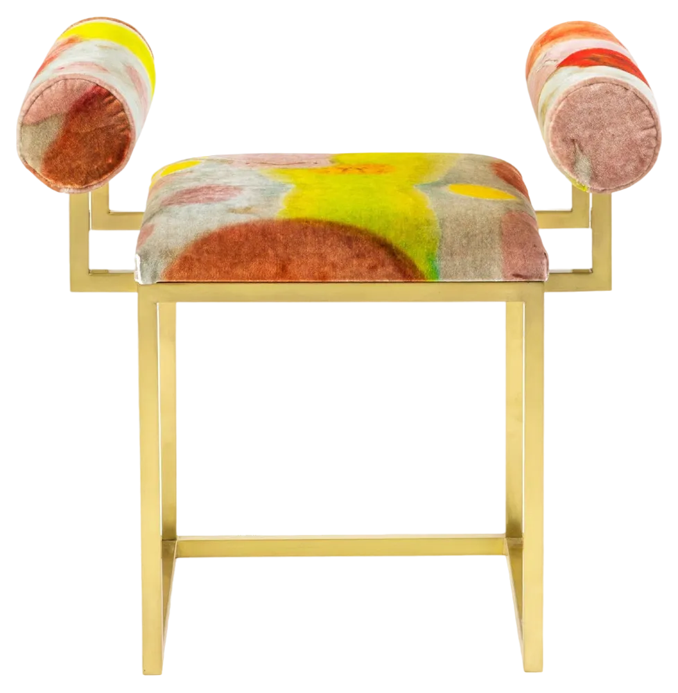 Nike Air Zoom Victory Track Shoes White Pink CD4385-100 Mens Size 12Awaiting H Stool in Printed Velvet by Coralla Maiuri and Giorgia Zanellato for Secondome Edizioni