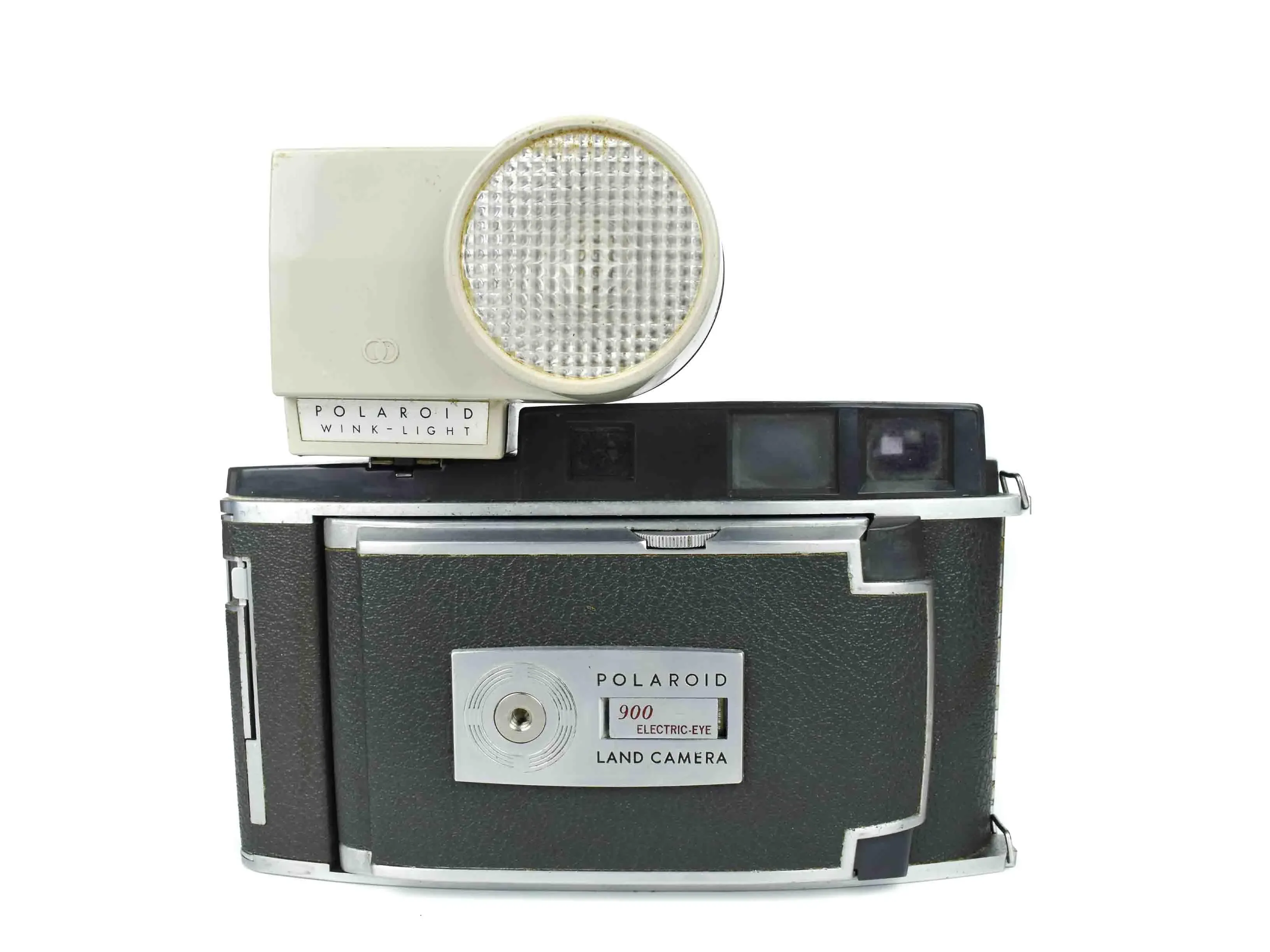 1960's Polaroid Land Camera Electric-Eye Model 900 With Wink Flash
