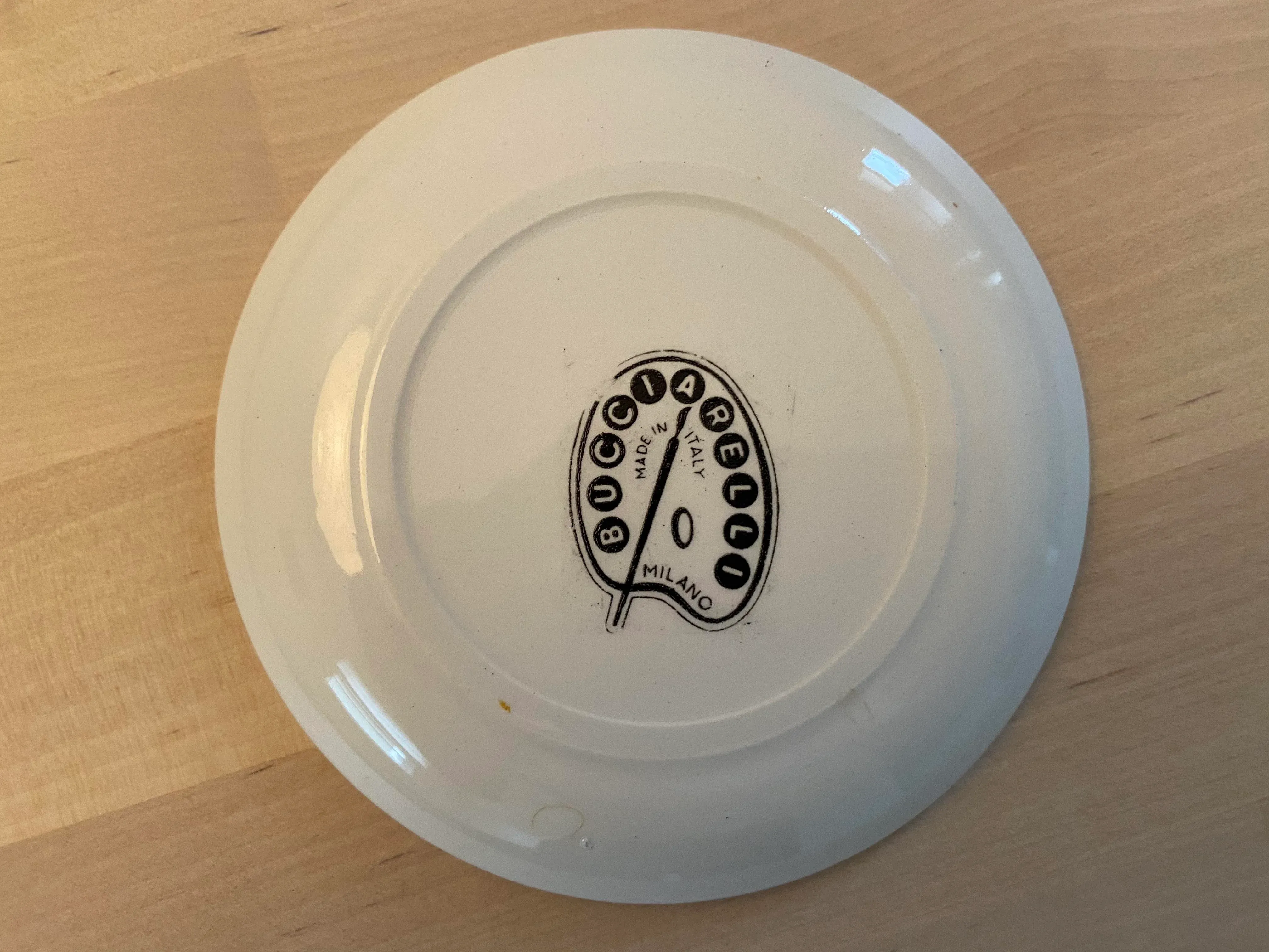 1950s Mid-Century Fish Coasters by Bucciarelli of Milano, Italy - Set of 7