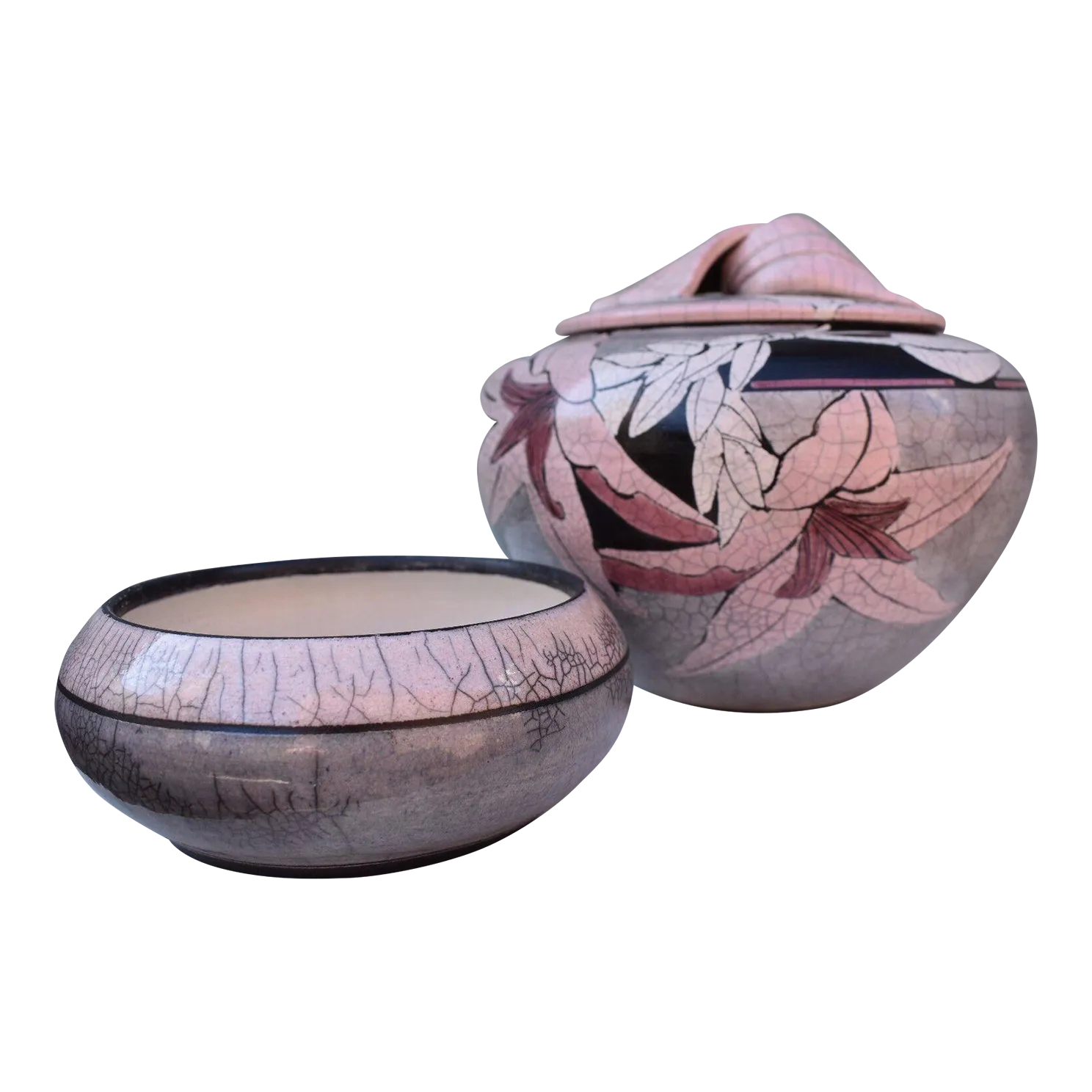 Vintage Mindy Brunn South Western Pottery Set of 2 Chairish